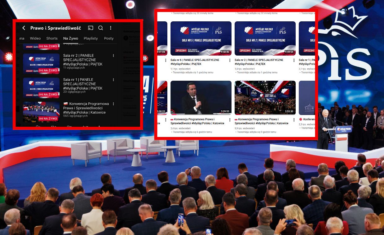 Porażka PiS w sieci. Panele tematyczne z minimalnym zainteresowaniem