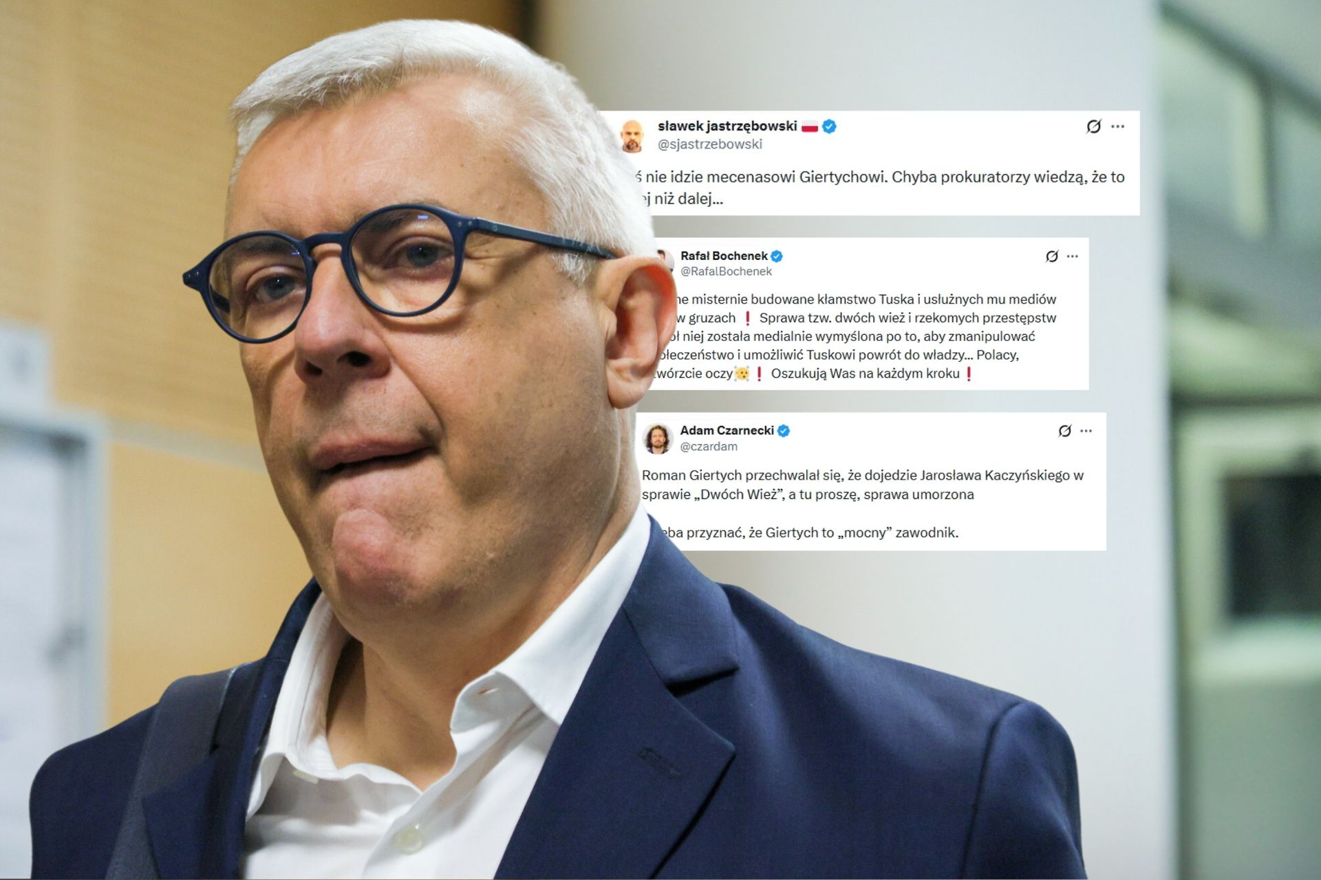 Śledztwo ws. "dwóch wież" umorzone. Fala komentarzy w sieci