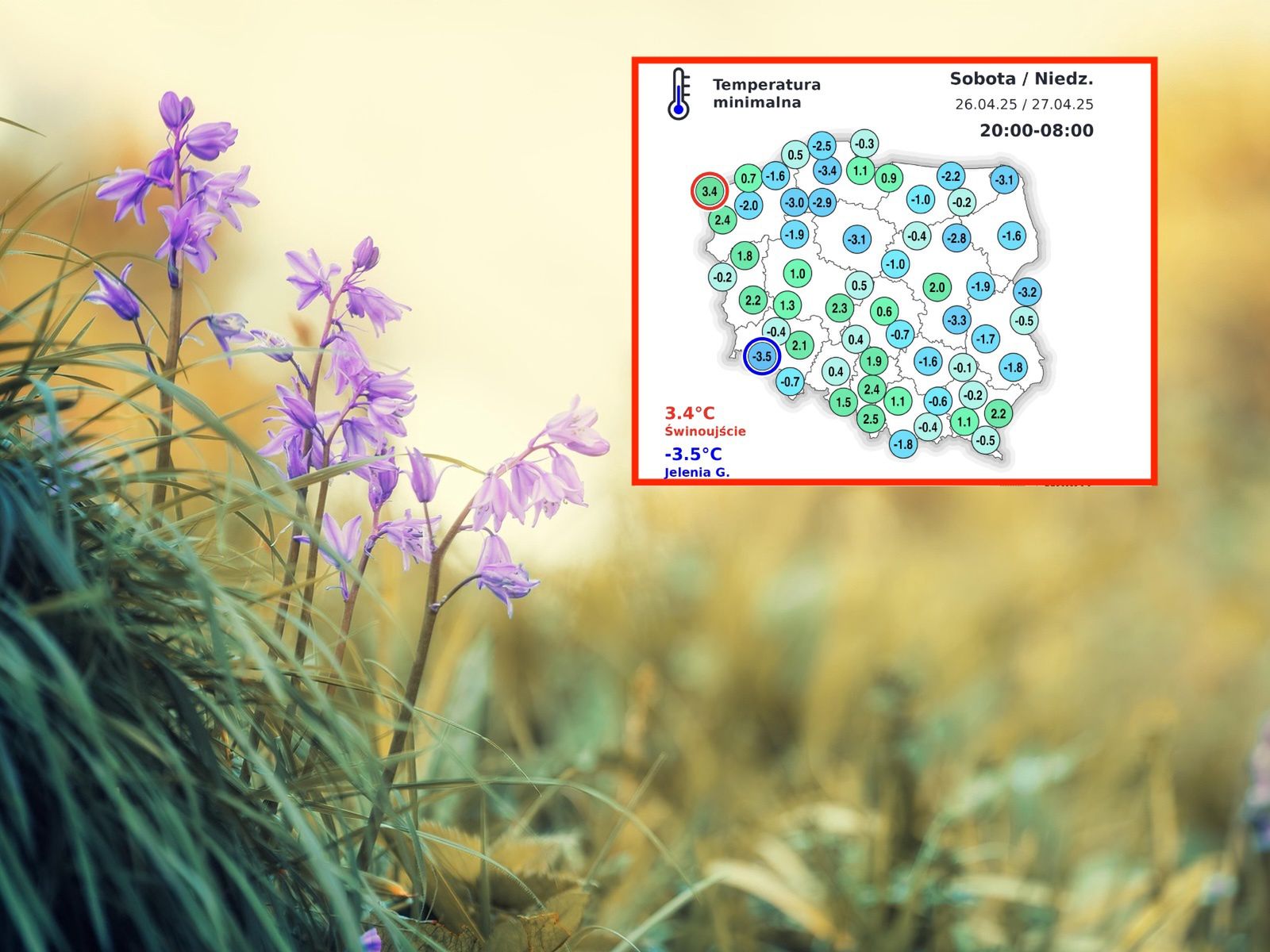 Kolejna mroźna noc przed nami. IMGW znów alarmuje