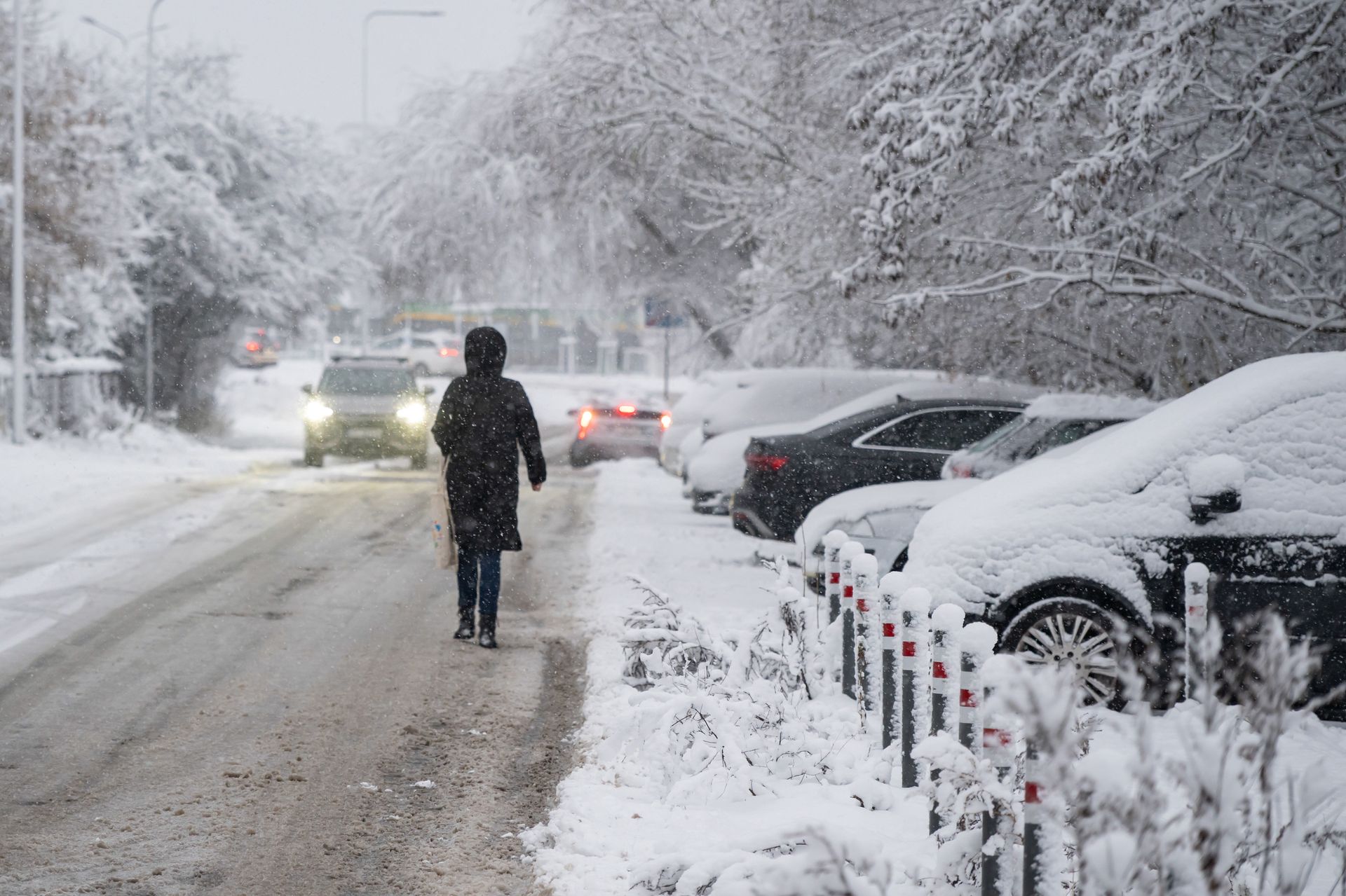Kierowcy uwięzieni. Zaspy na trasie