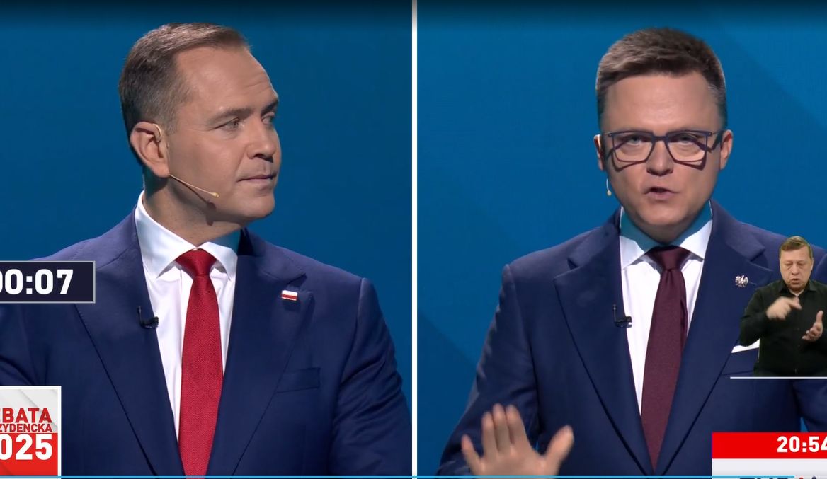 Starcie Hołowni z Nawrockim. "Jest kłamcą"