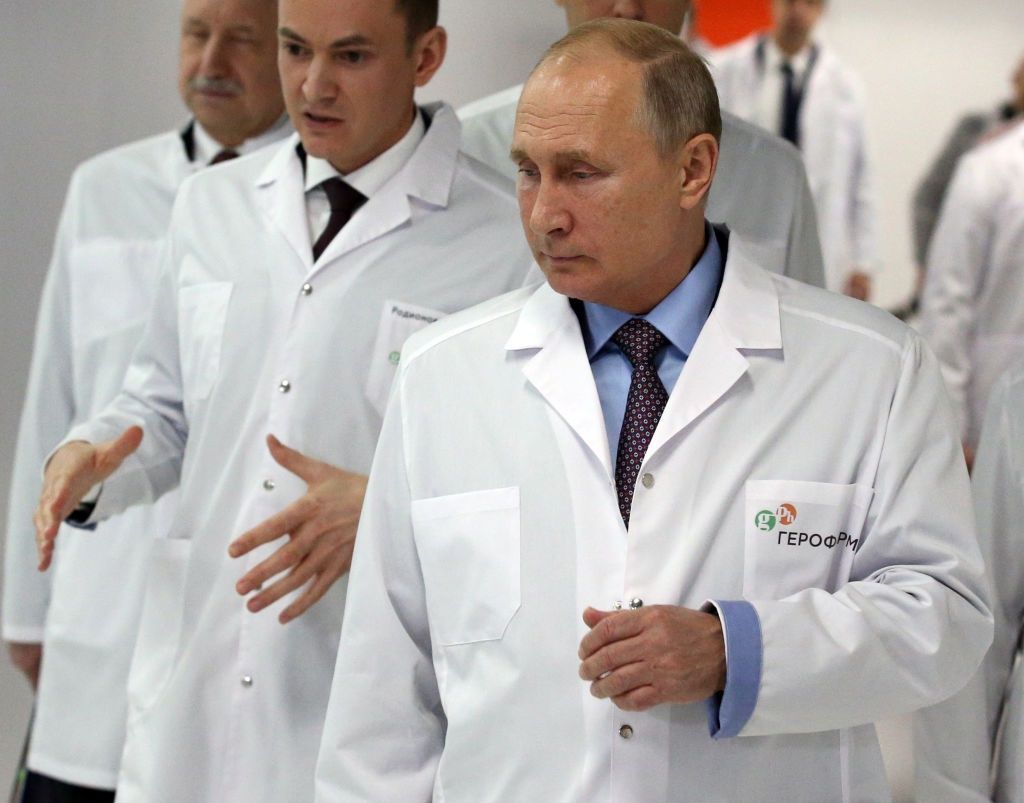 Córka Putina zapowiada przełom. Rosja otwiera laboratorium