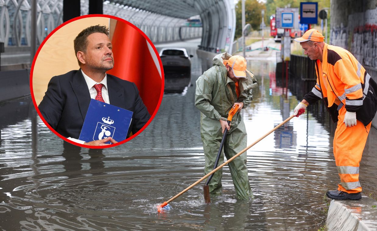 Trasa S8 zostanie zalana? Trzaskowski zdecydował ws. zamknięcia