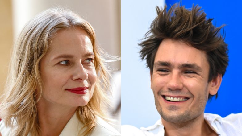 Rzadki widok. Magdalena Cielecka eksploruje Paryż w towarzystwie Bartosza Gelnera. Piękna z nich para?