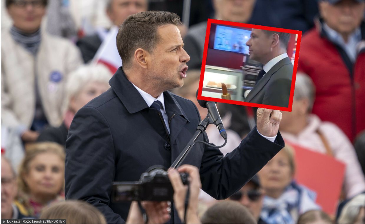 Kuriozalny materiał TVP Info. Pokazali, jak Gospodarz kupuje hot-doga