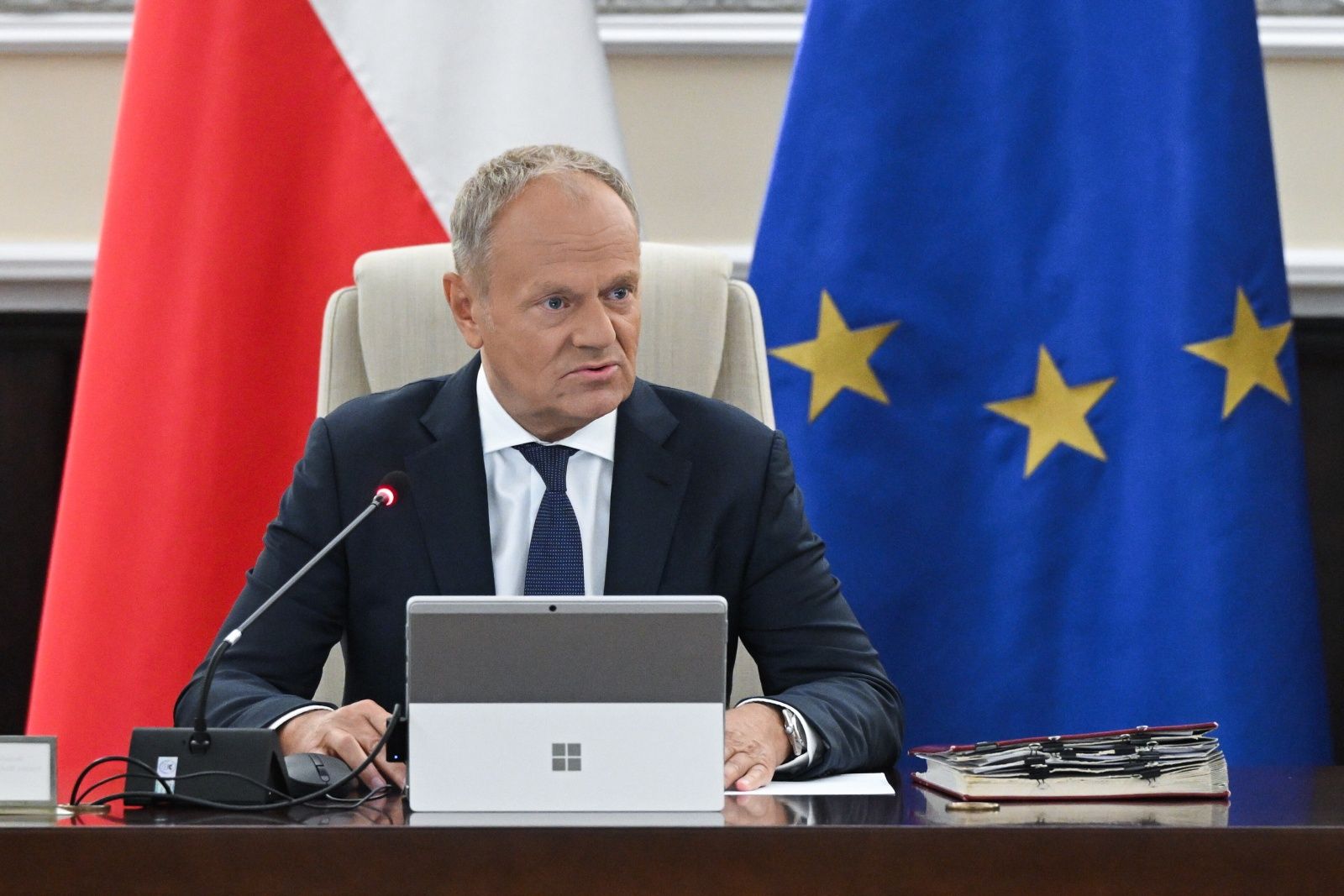 "W Kijowie cały czas realizowane są narady". Tusk reaguje ws. zgrzytu z Kijowem