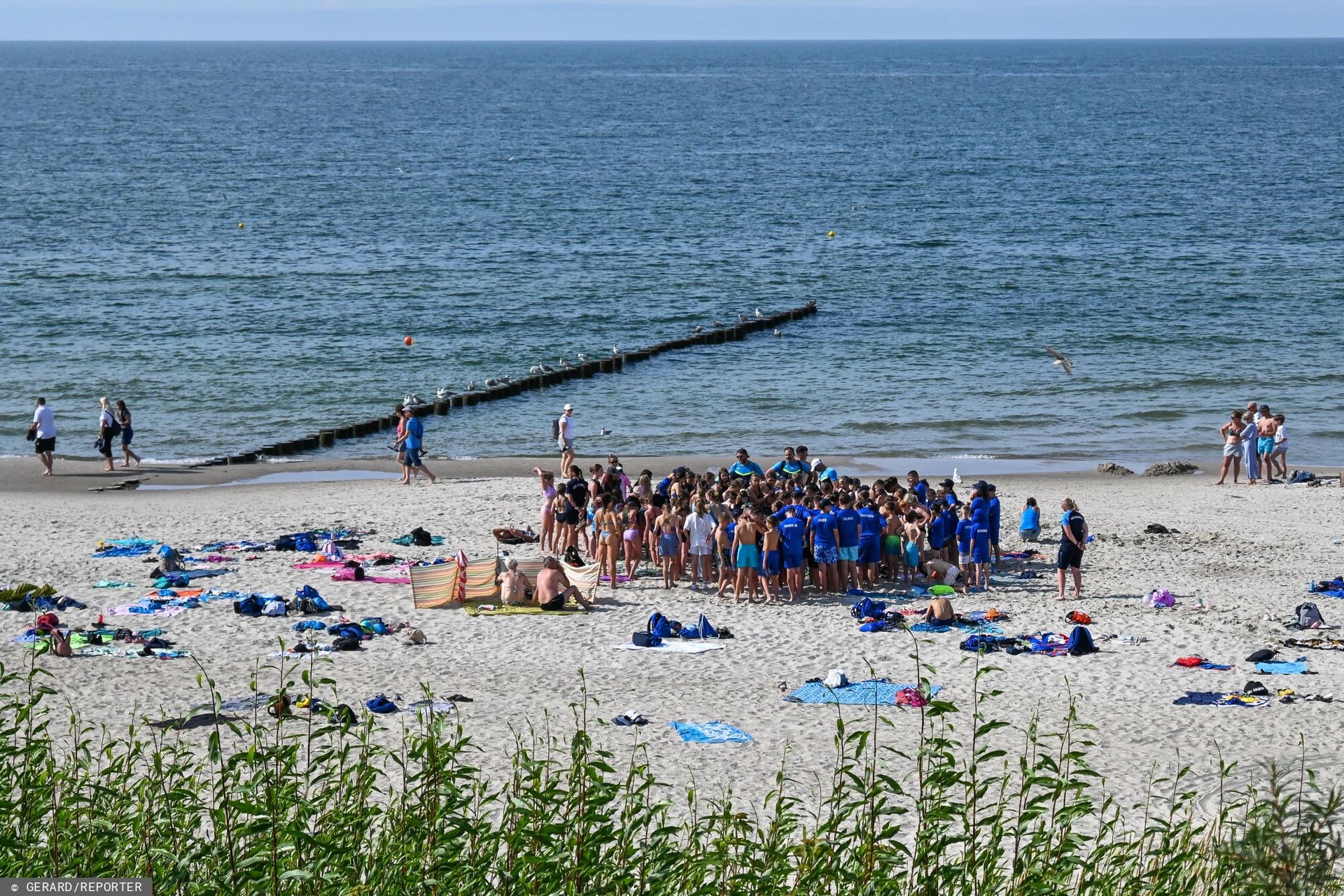 Znalazła pocisk. Zamknięto fragment plaży