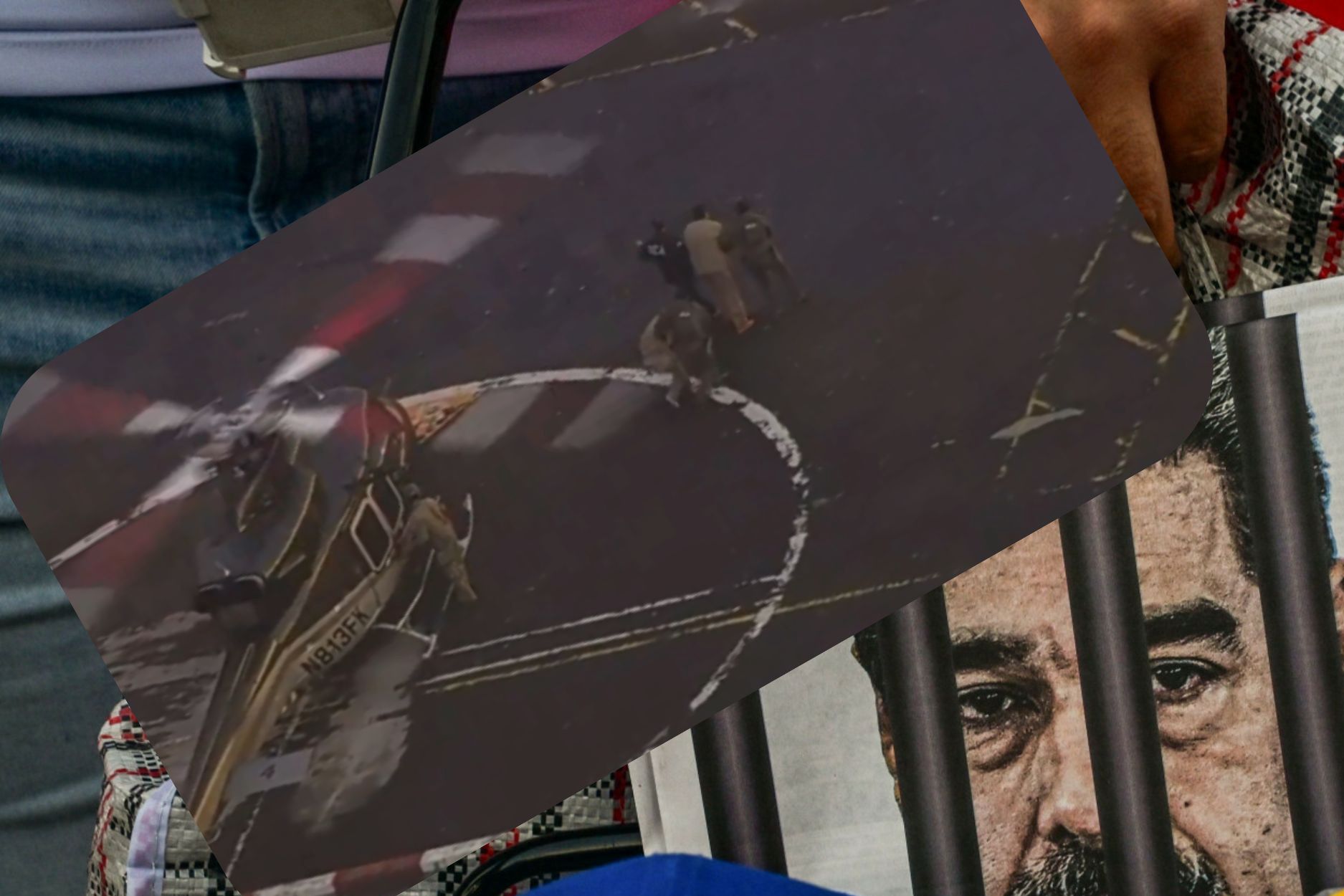 Nowe nagranie z Maduro. Tak przewożono go z aresztu