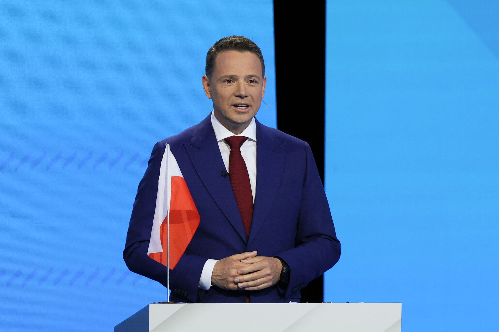 "Lubicie wszystko podpisywać". Trzaskowski wytknął Nawrockiemu