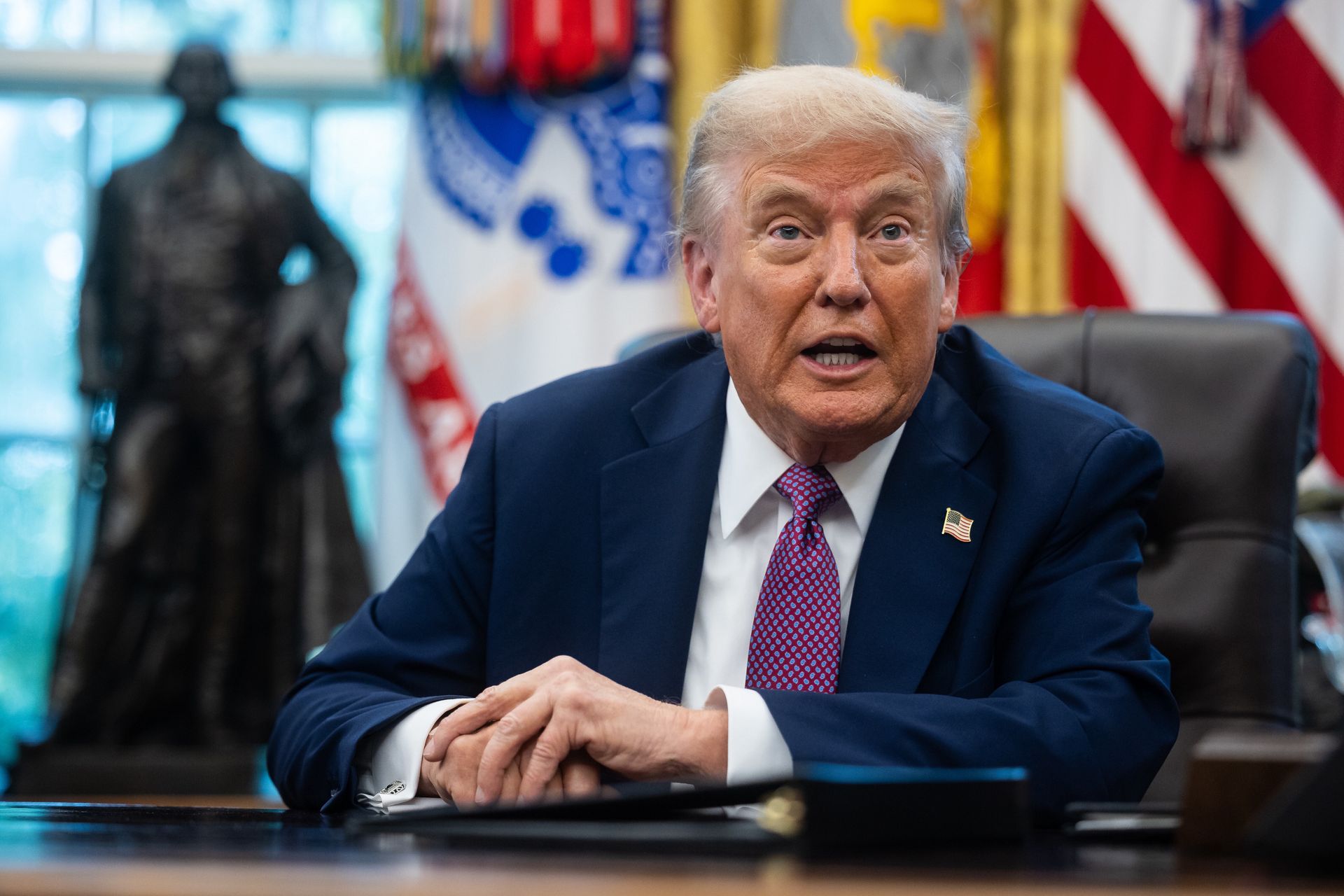 "Mają krew na rękach". Trump o zabójstwie Ukrainki