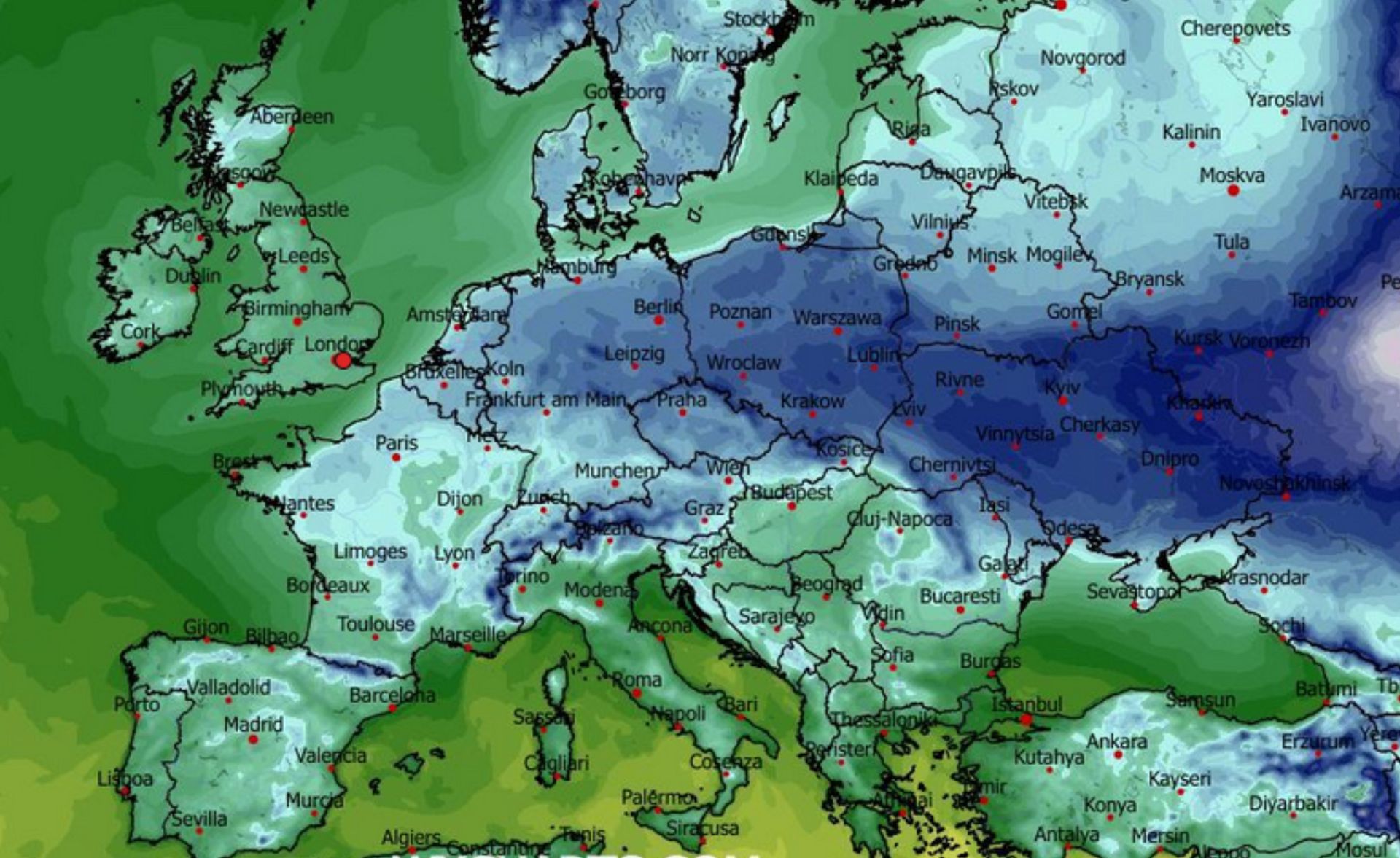 Mróz ściśnie na dobre. Prognoza na święta