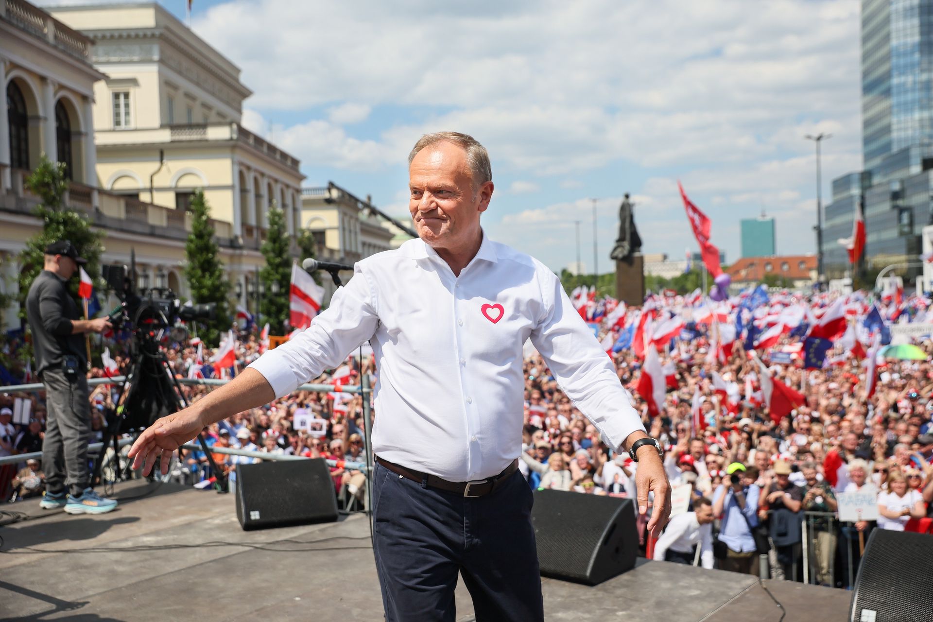 Donald Tusk o frekwencji na marszu. Padła konkretna liczba