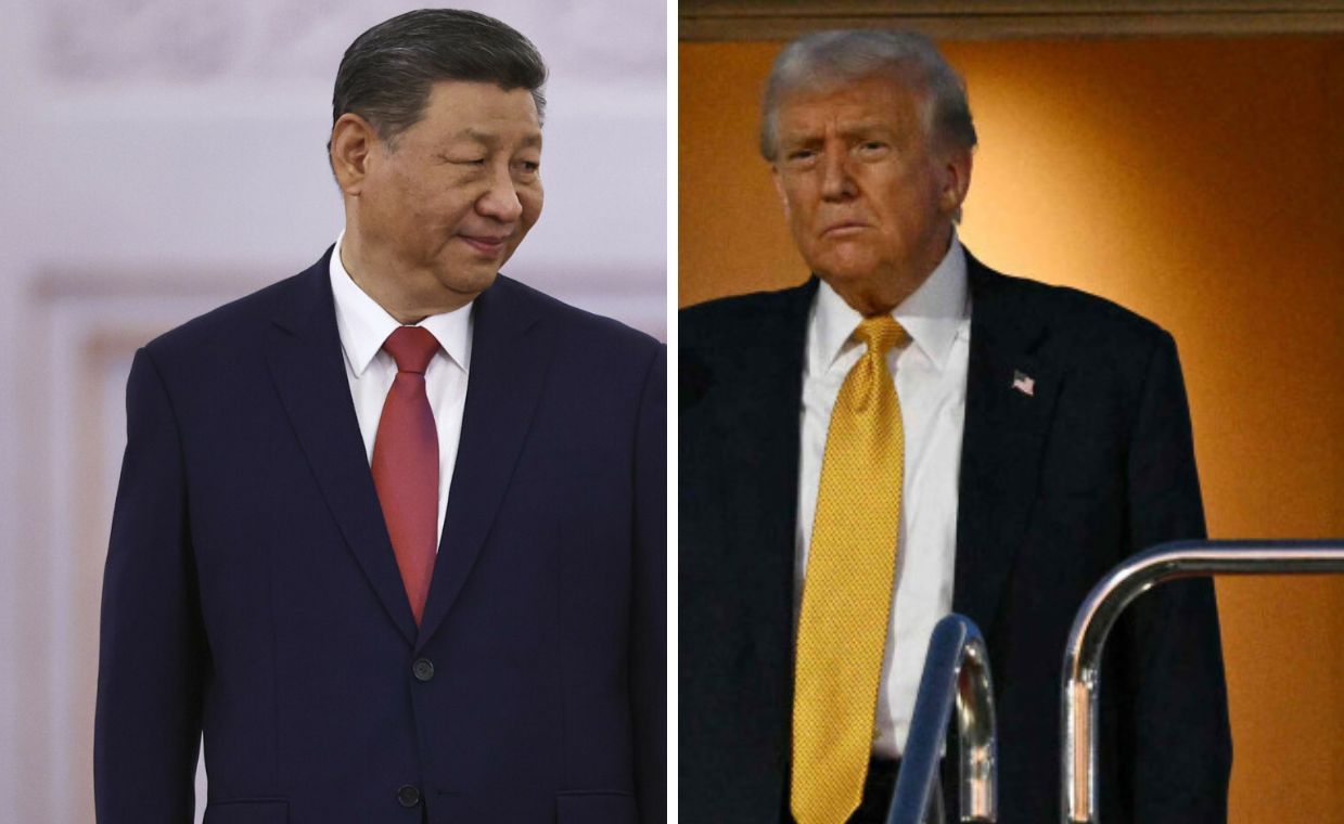 Chińskie bombowce wokół Tajwanu przed spotkaniem Xi-Trump