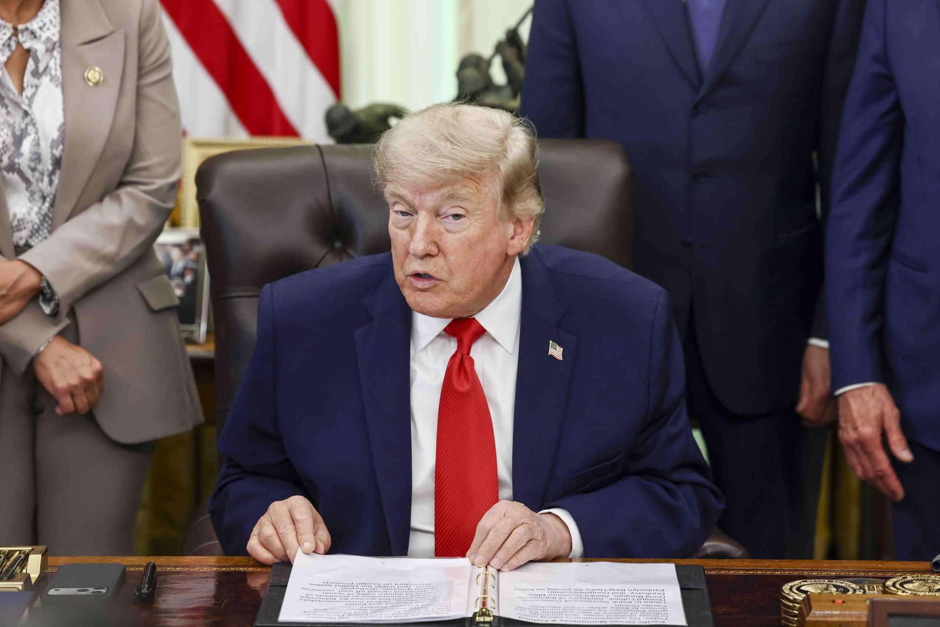 Działo się w nocy. Trump zapowiada pokój. Śmierć księżniczki