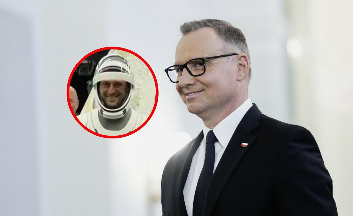 Duda gratuluje Sławoszowi. "Witamy z powrotem na Ziemi"