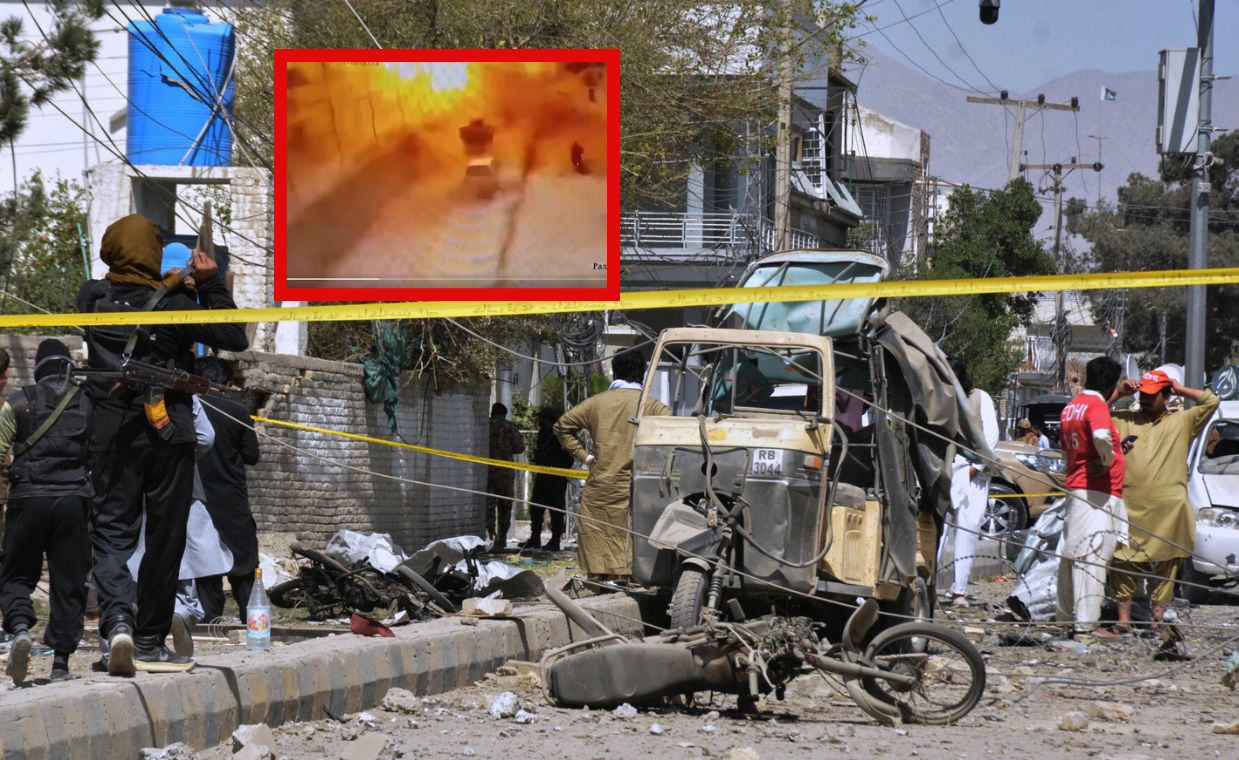 Zamach bombowy w Pakistanie. Jest nagranie