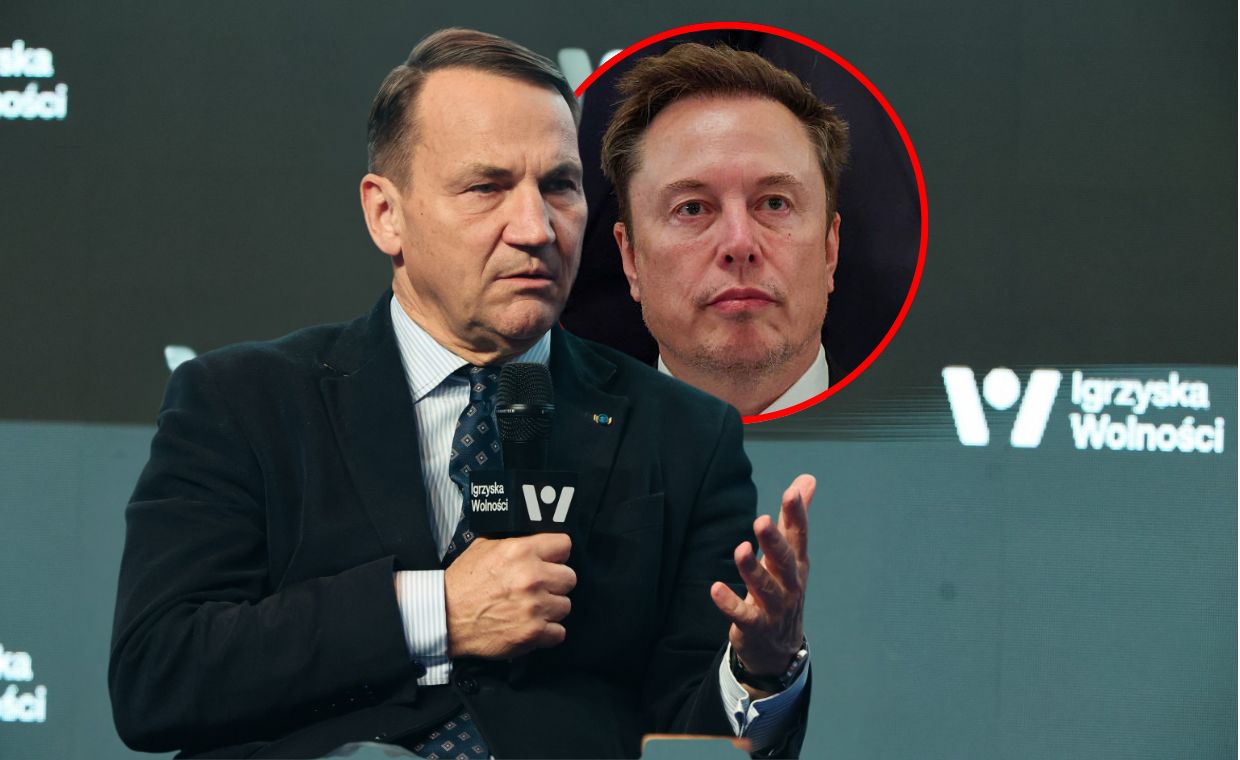 Musk nie odpuszcza Ukrainie. Ostra riposta Sikorskiego
