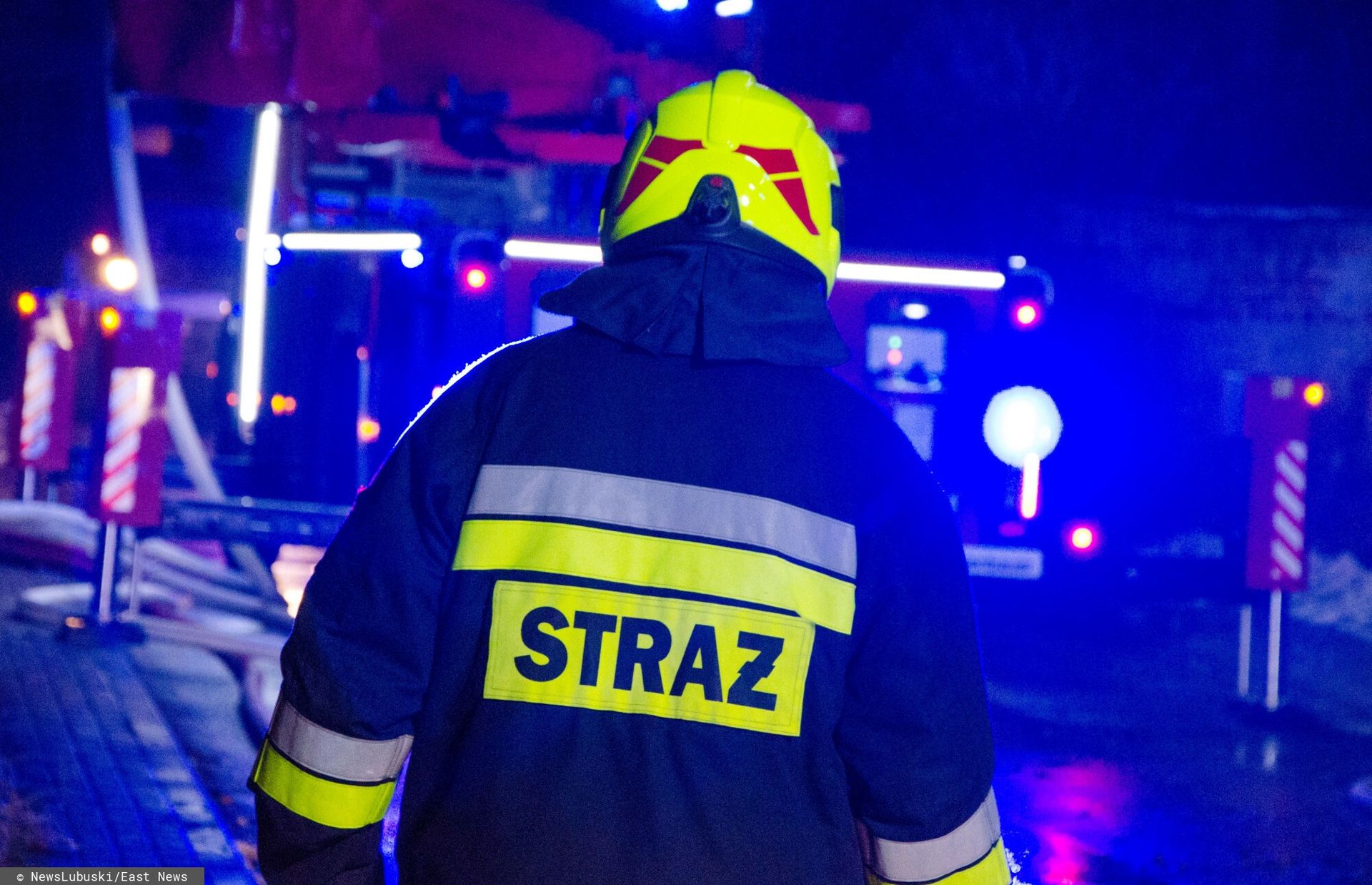 Pożar kamienicy w Świnoujściu. Ewakuowano ponad 70 osób