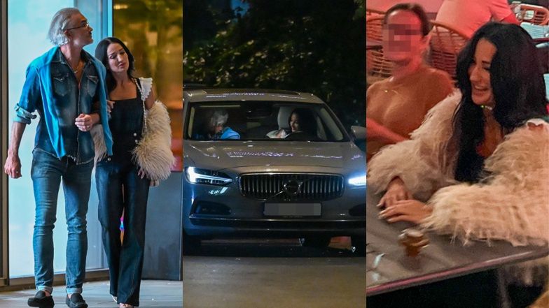 Uchachana Justyna Steczkowska bawi się w najlepsze z mężem i przyjaciółmi podczas wieczornego wyjścia