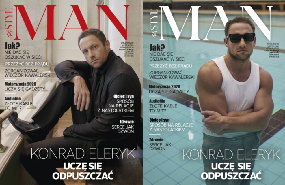"Twój Styl Man" z kolejnym wydaniem. Gwiazda "Heweliusza" na dwóch okładkach