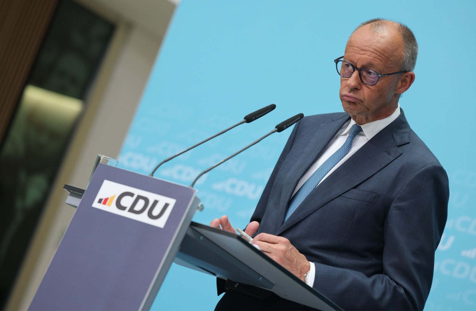 "To szok". Merz po porażce CDU