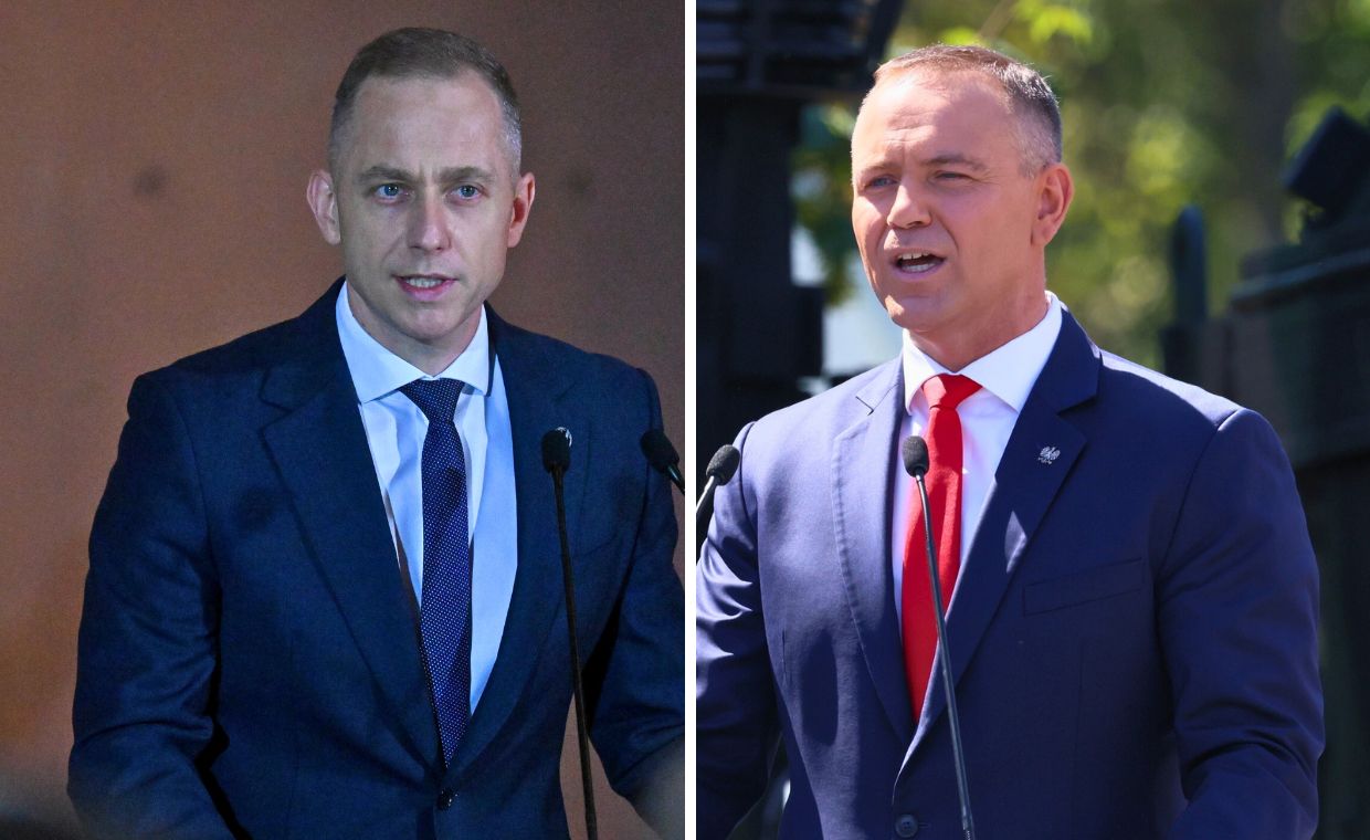Spór o SAFE w Święto Wojska. Tomczyk ostro reaguje na słowa prezydenta