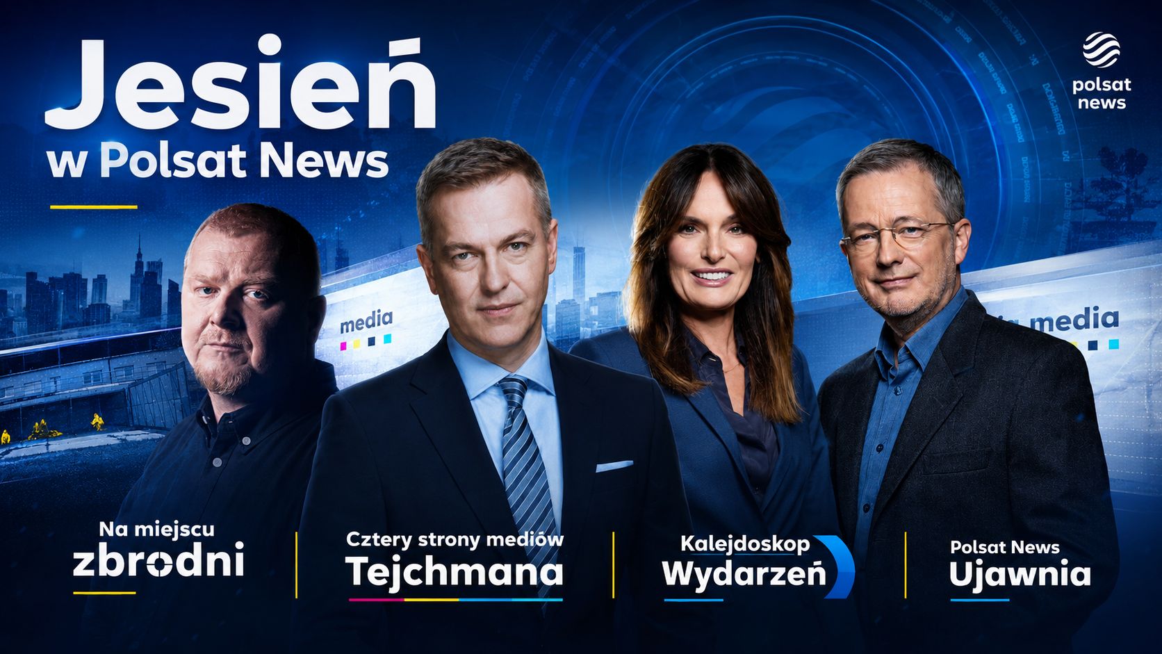 Polsat News wzmacnia weekendy i pasmo reportażowe
