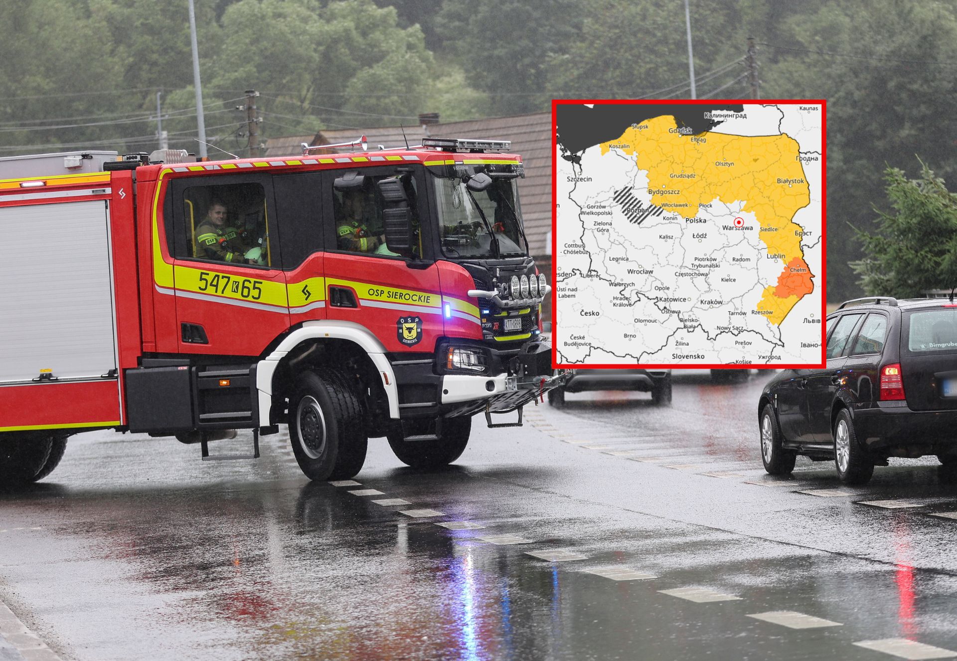 Zagrożenie mija. Pod Cieszynem odwołują alarm