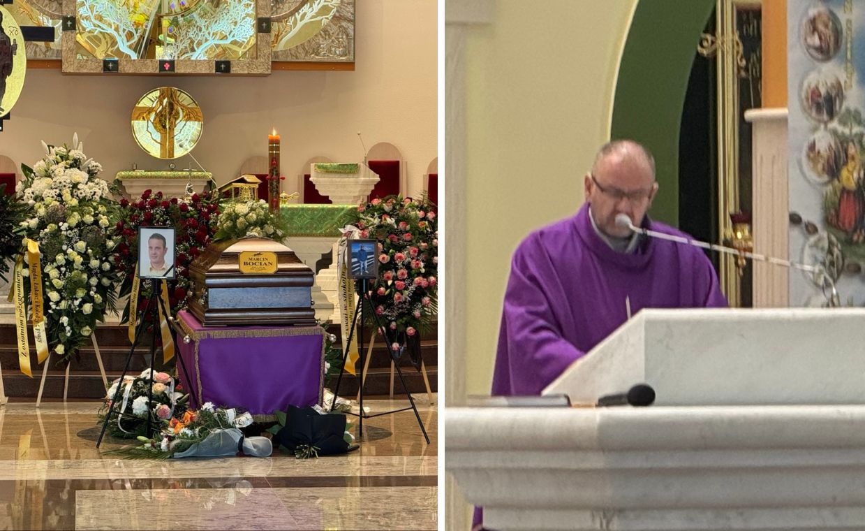 Pogrzeb Marcina zagryzionego przez psy. Zaskakujące wyznanie księdza na kazaniu