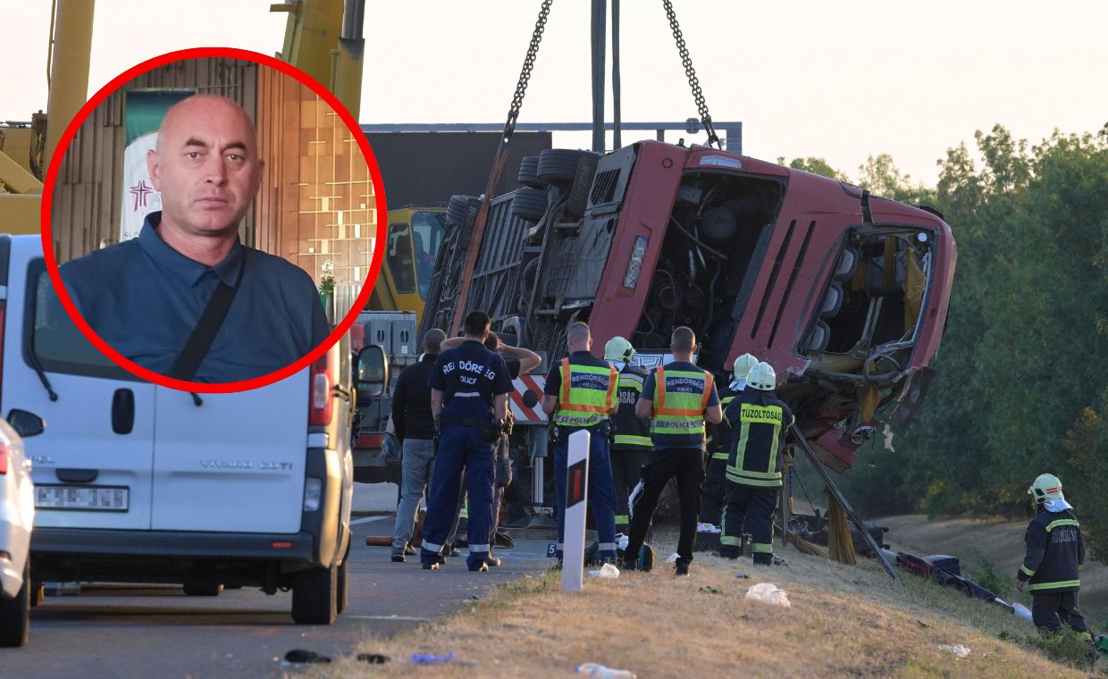 Wypadek na Węgrzech. Drugi kierowca ucina plotki