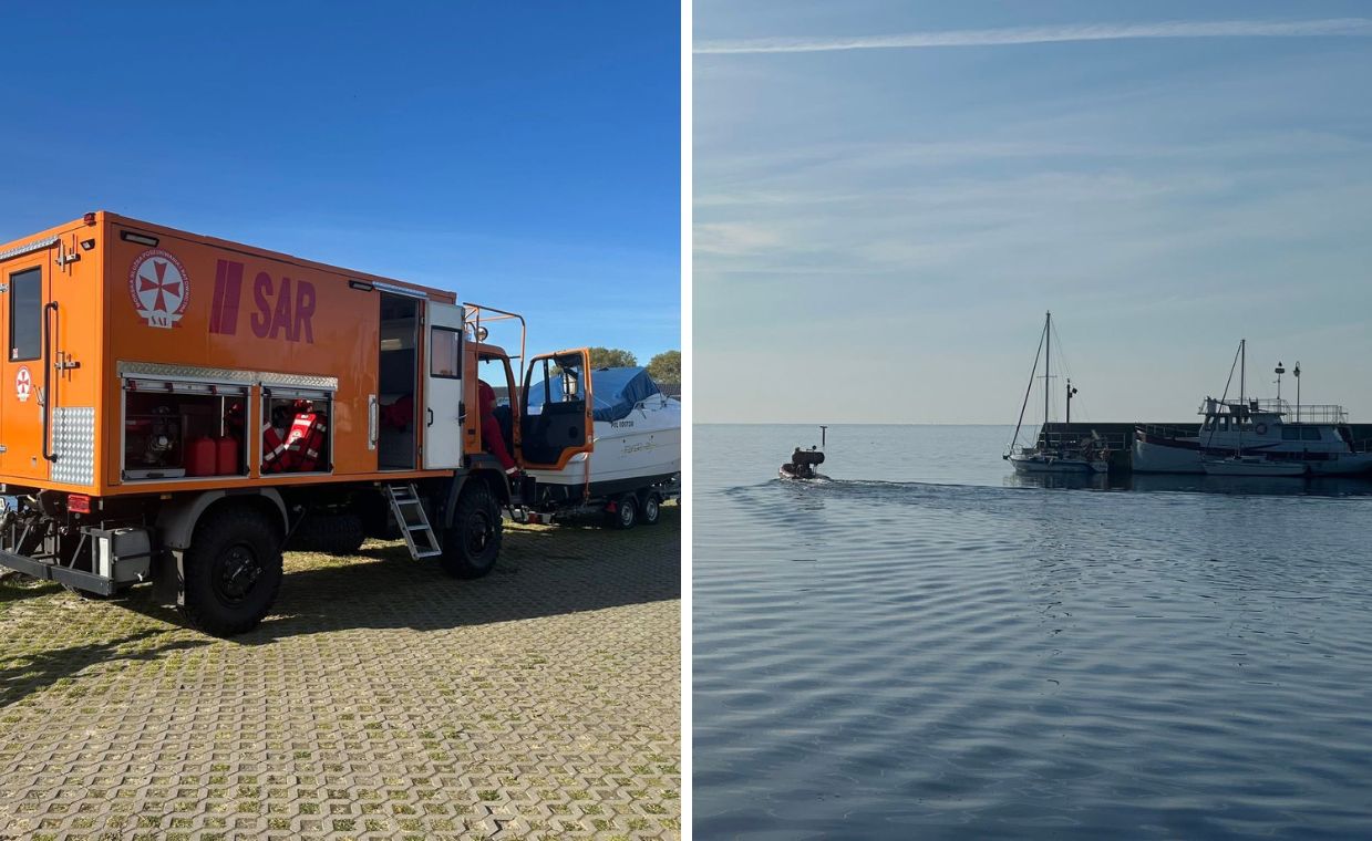 Dramatyczne poszukiwania zaginionego żeglarza