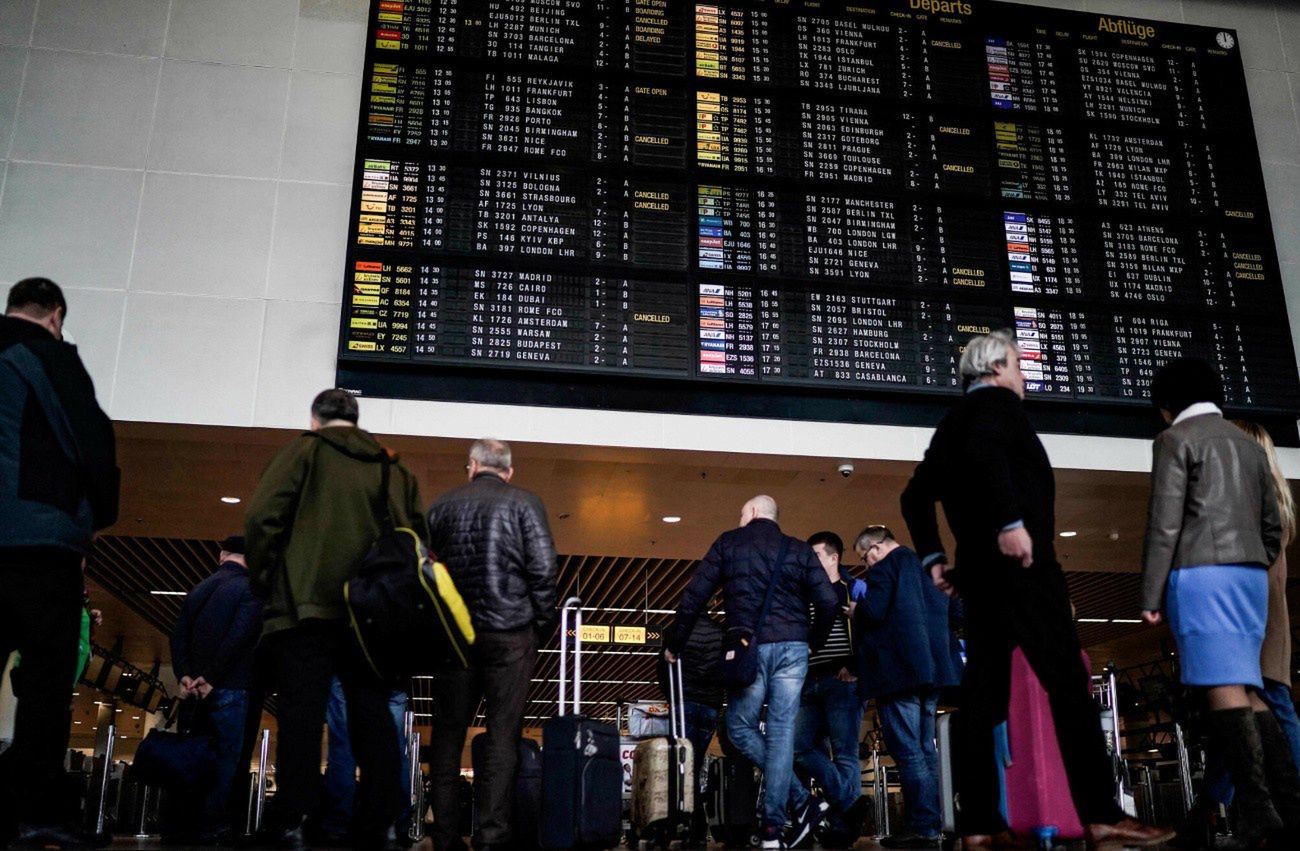 Lotniskowy paraliż w kolejnym kraju. Odwołano 40 lotów