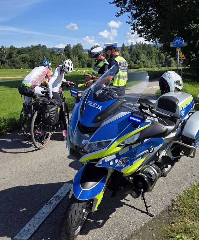 Rowerzyści pod lupą policji. Mandaty po 2,5 tys. zł na Podhalu