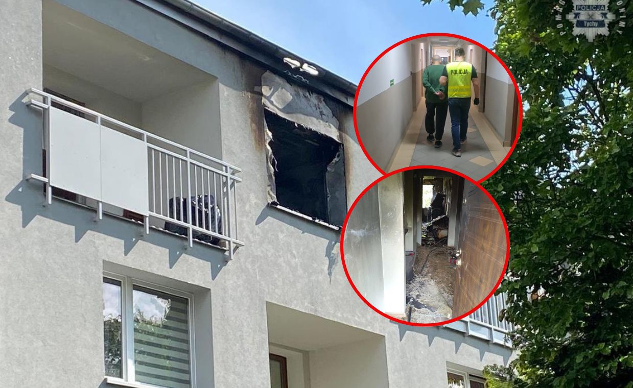Podpalił mieszkanie i uciekł. 29-latek w rękach policji