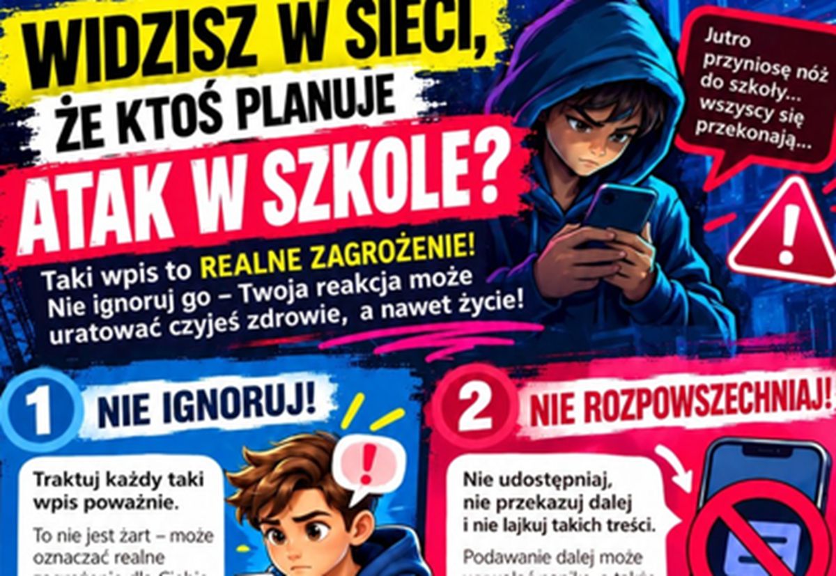 Policja rusza z akcją dla uczniów. "Życie to nie gra. Masz je tylko jedno"