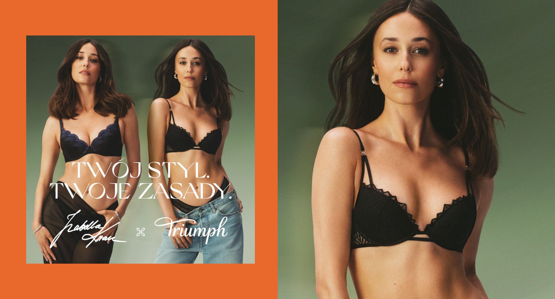 Gwiazda TVN w międzynarodowej kampanii marki Triumph