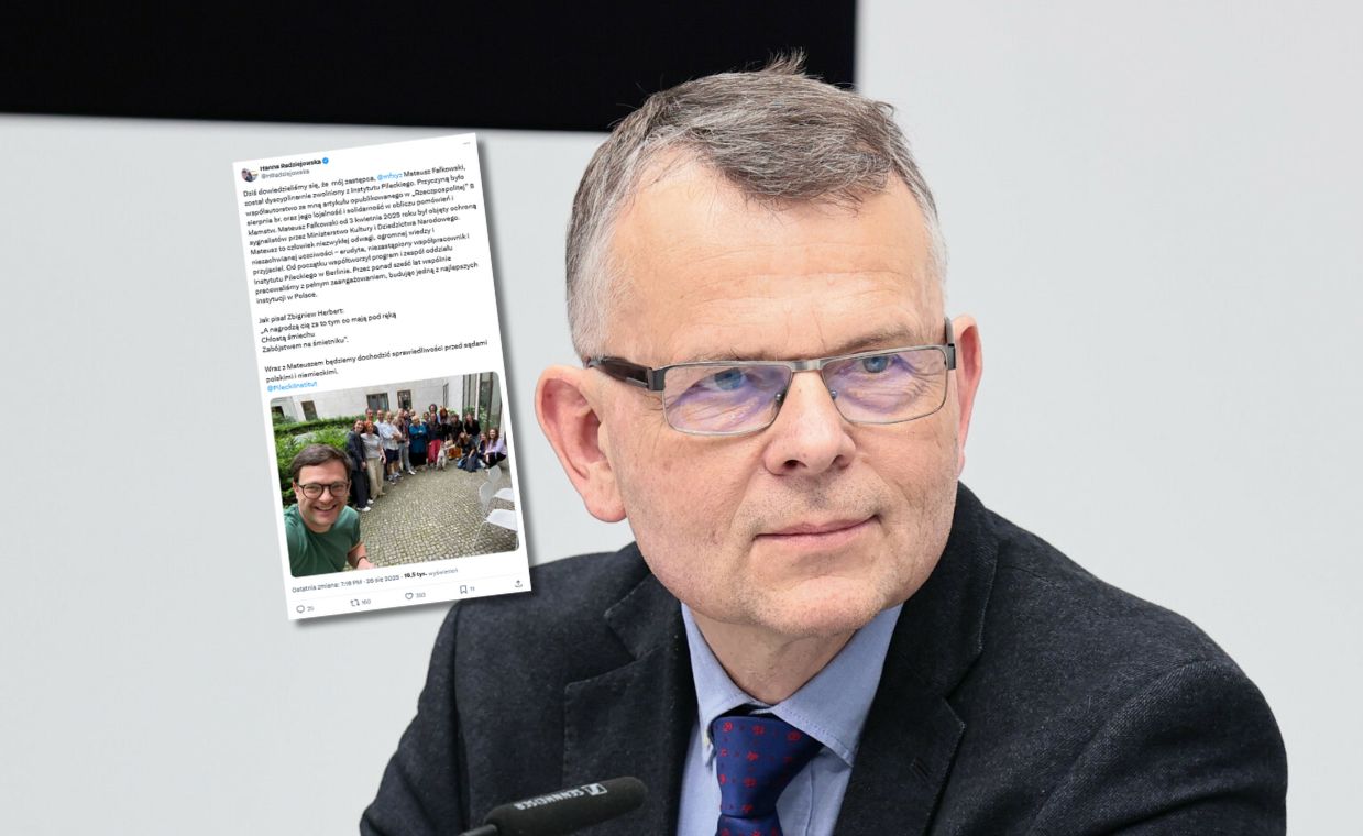 Zdradzona sygnalistka z Instytutu Pileckiego alarmuje. Zastępca zwolniony