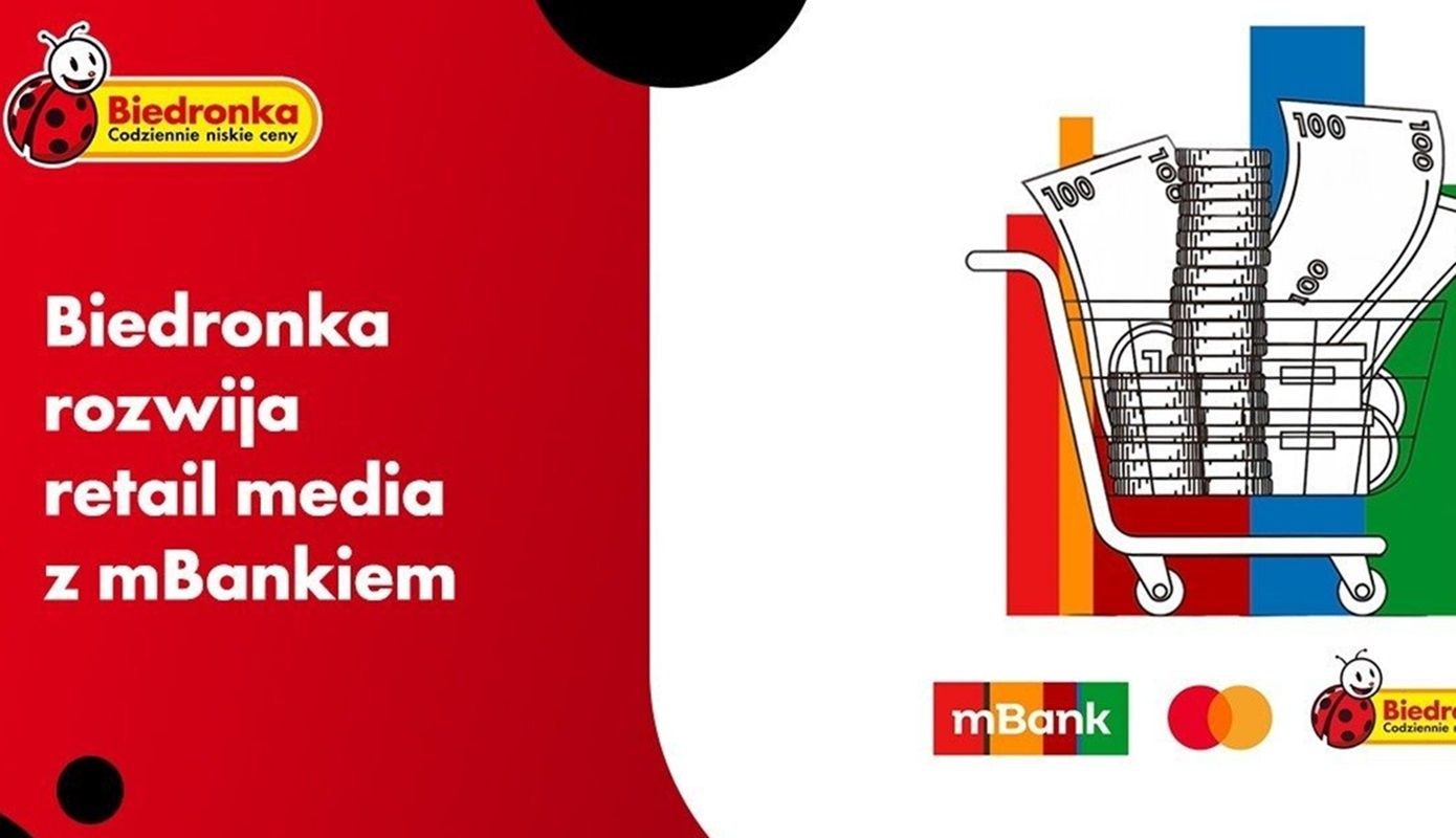 MBank z kampanią w sklepach Biedronki. Reklamy dotrą do milionów klientów