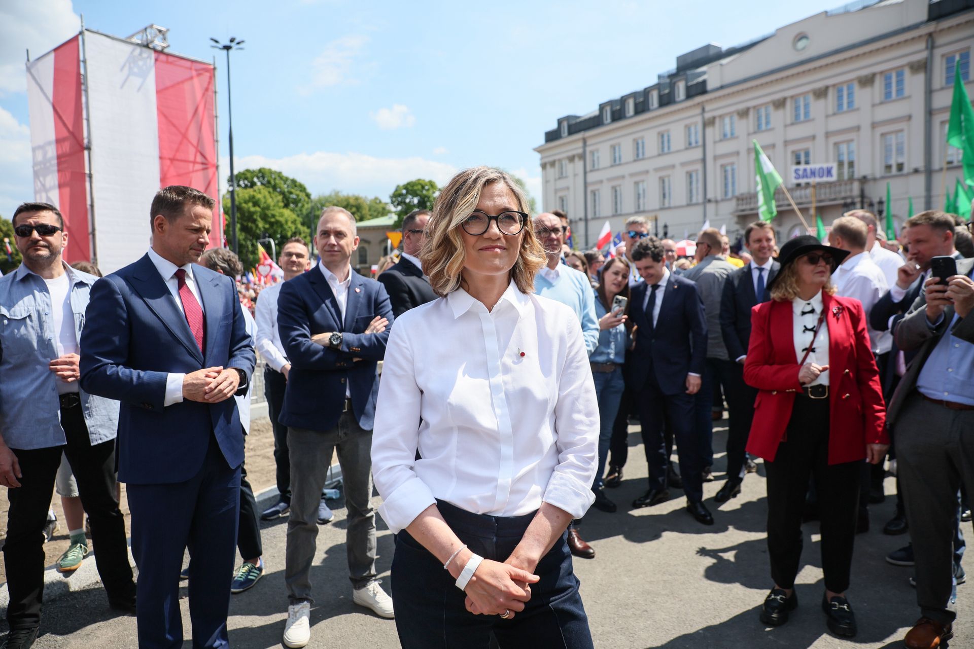 Ze sceny poprosiła o pomoc. "Jest lekarz?"