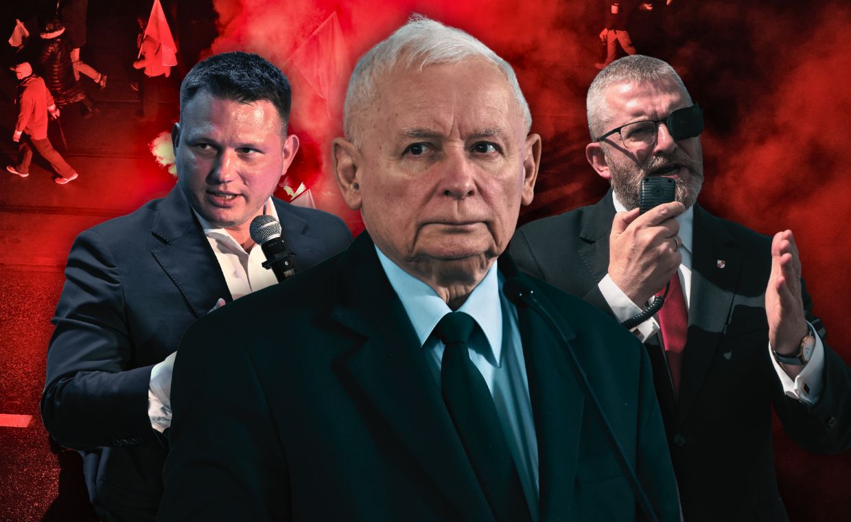 Dwa płuca PiS? Kaczyński radykalizuje się, aby wrócić do władzy