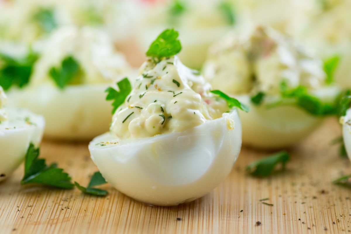 Na Wielkanoc robię takie jajka. Są smaczne, lekkie i przyjemnie chrupią