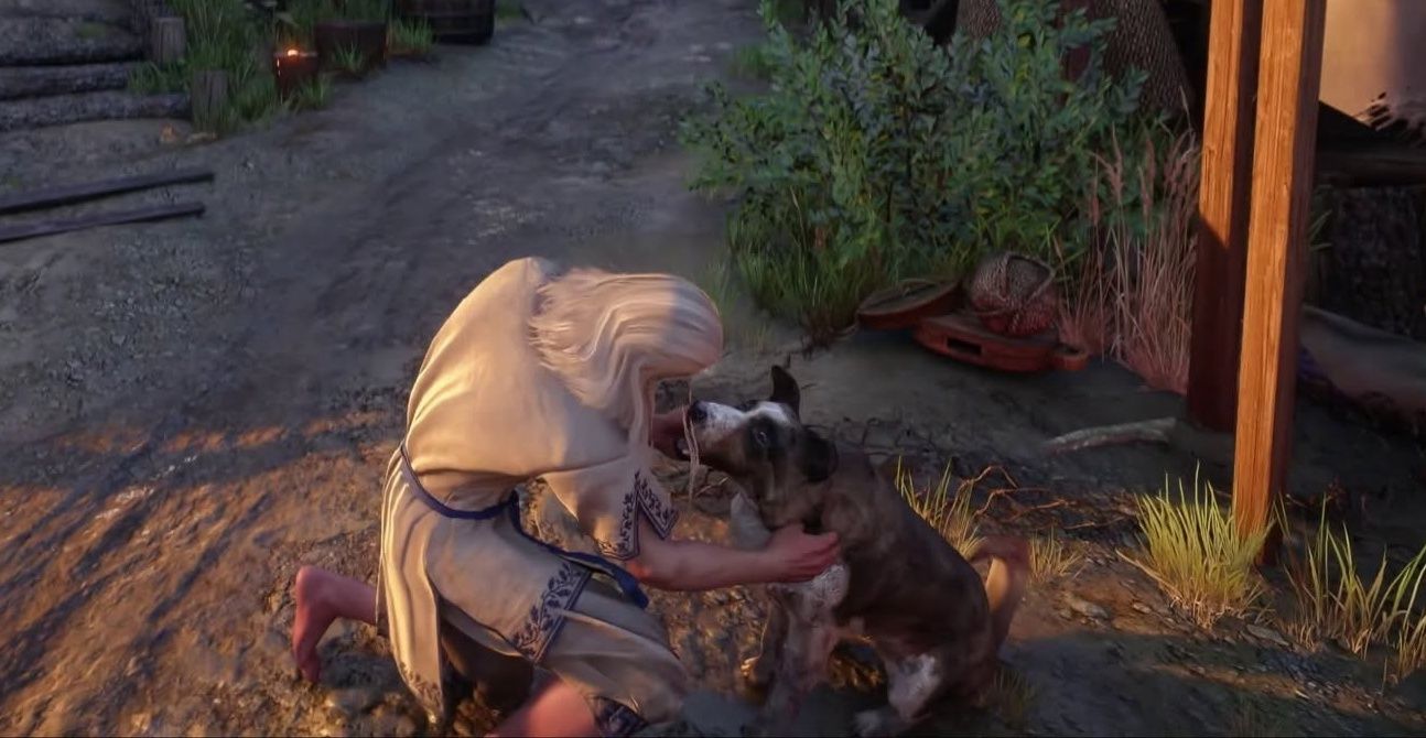 To najbardziej urocza nowość w nowym Wiedźminie. Geralt kontra pieski