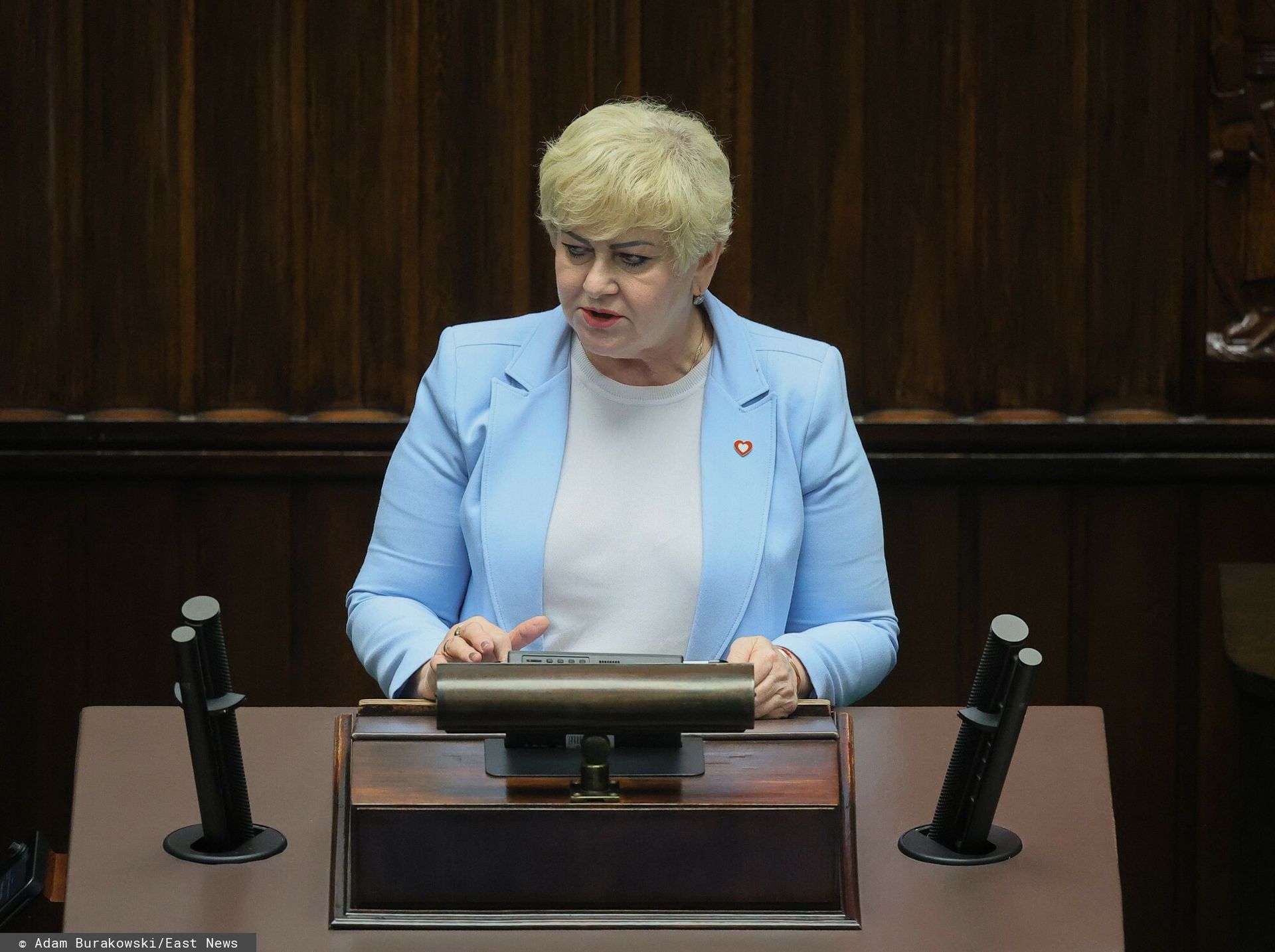 Małgorzata Pępek o badaniu poza kolejką. "Przyszłam grzecznie"