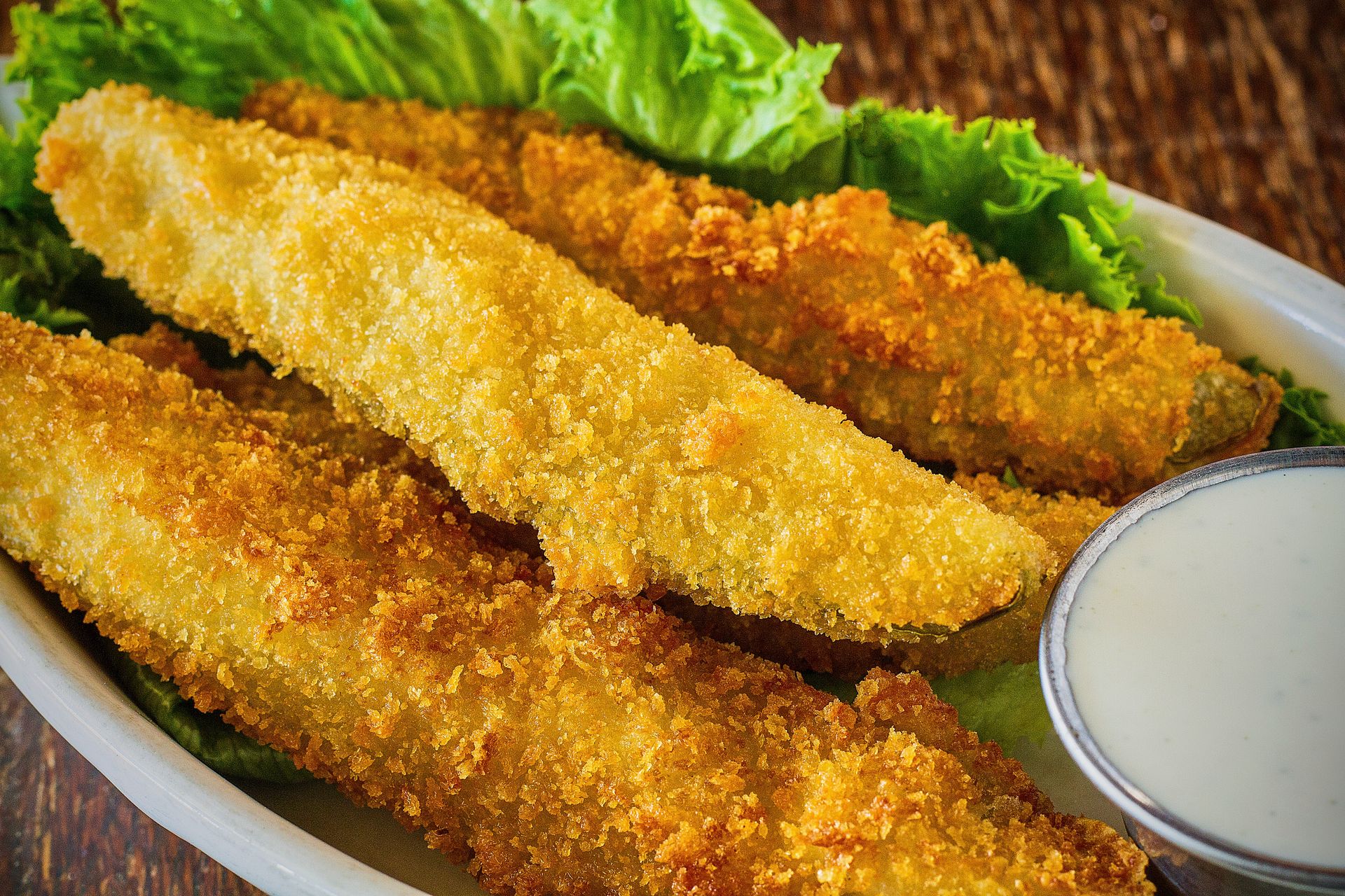 Wrzucam do panierki i smażę. Po pierwszy kęsie wszyscy są zaskoczeni