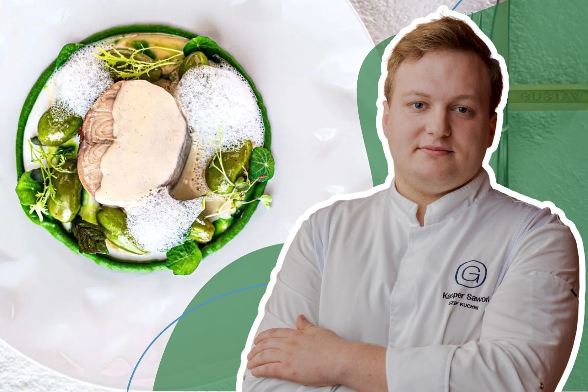 Zaskoczyć, ale nie przytłoczyć - rozmowa z Kacprem Sawoniem, szefem kuchni restauracji Gustaw