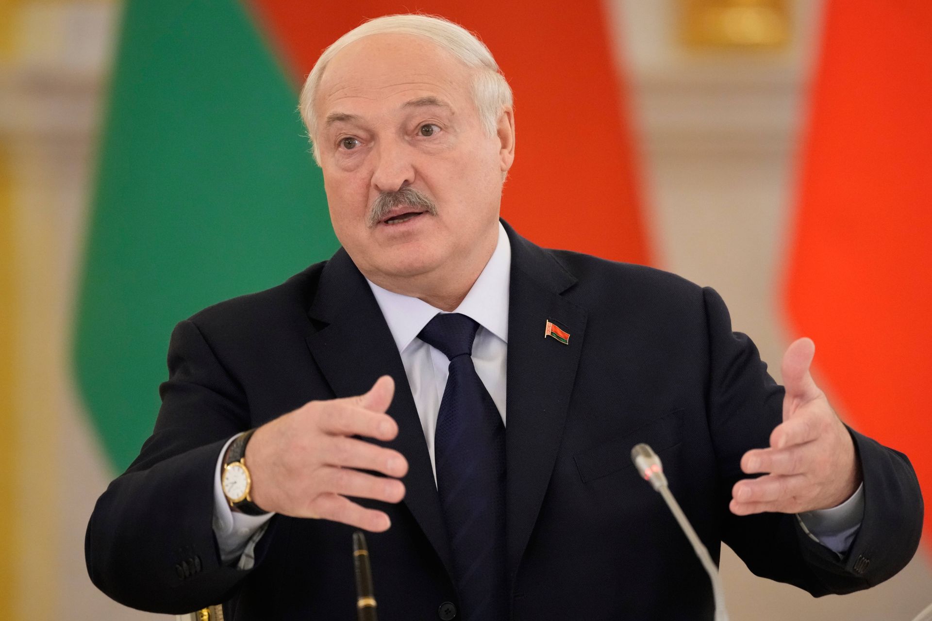 "To nie opozycja, to bandyci". Łukaszenka wspomniał też o Polakach