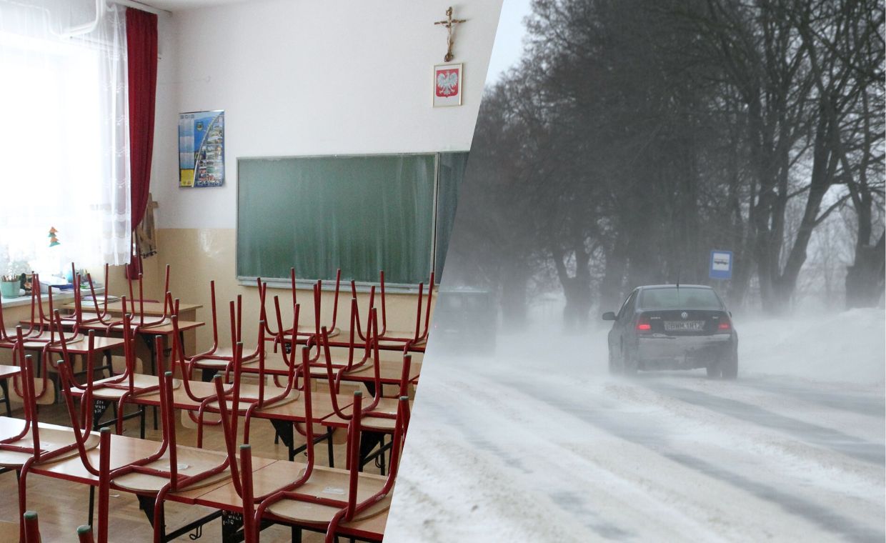 Siarczyste mrozy odwołują lekcje w szkołach. "Robimy to w trosce o dzieci"