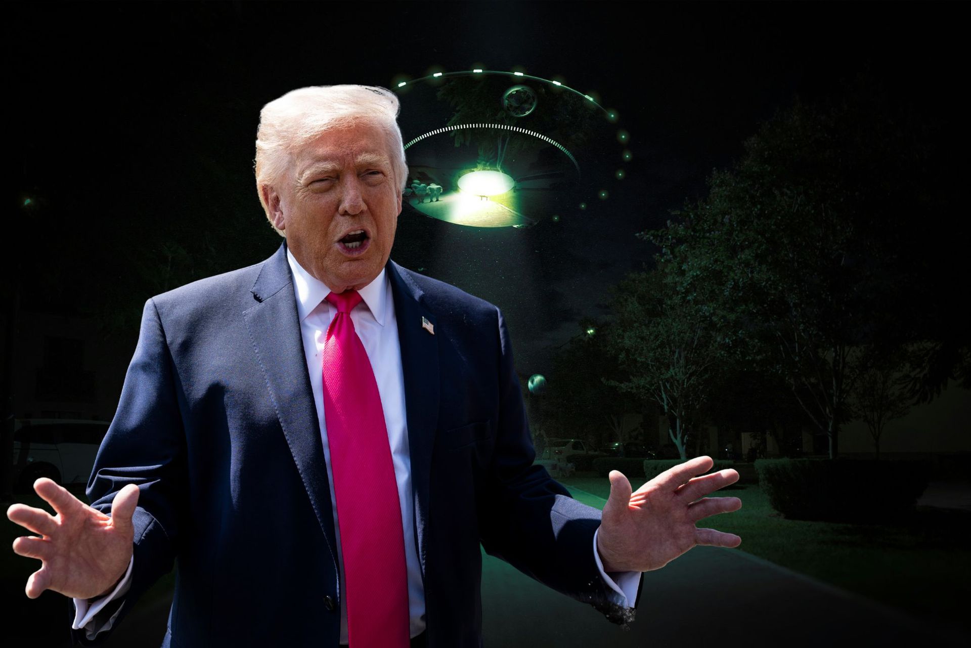 Trump zapowiada ujawnienie dokumentów o UFO