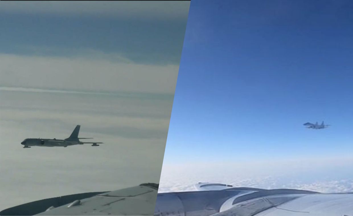 Rosyjskie samoloty w pobliżu Alaski. Reakcja USA