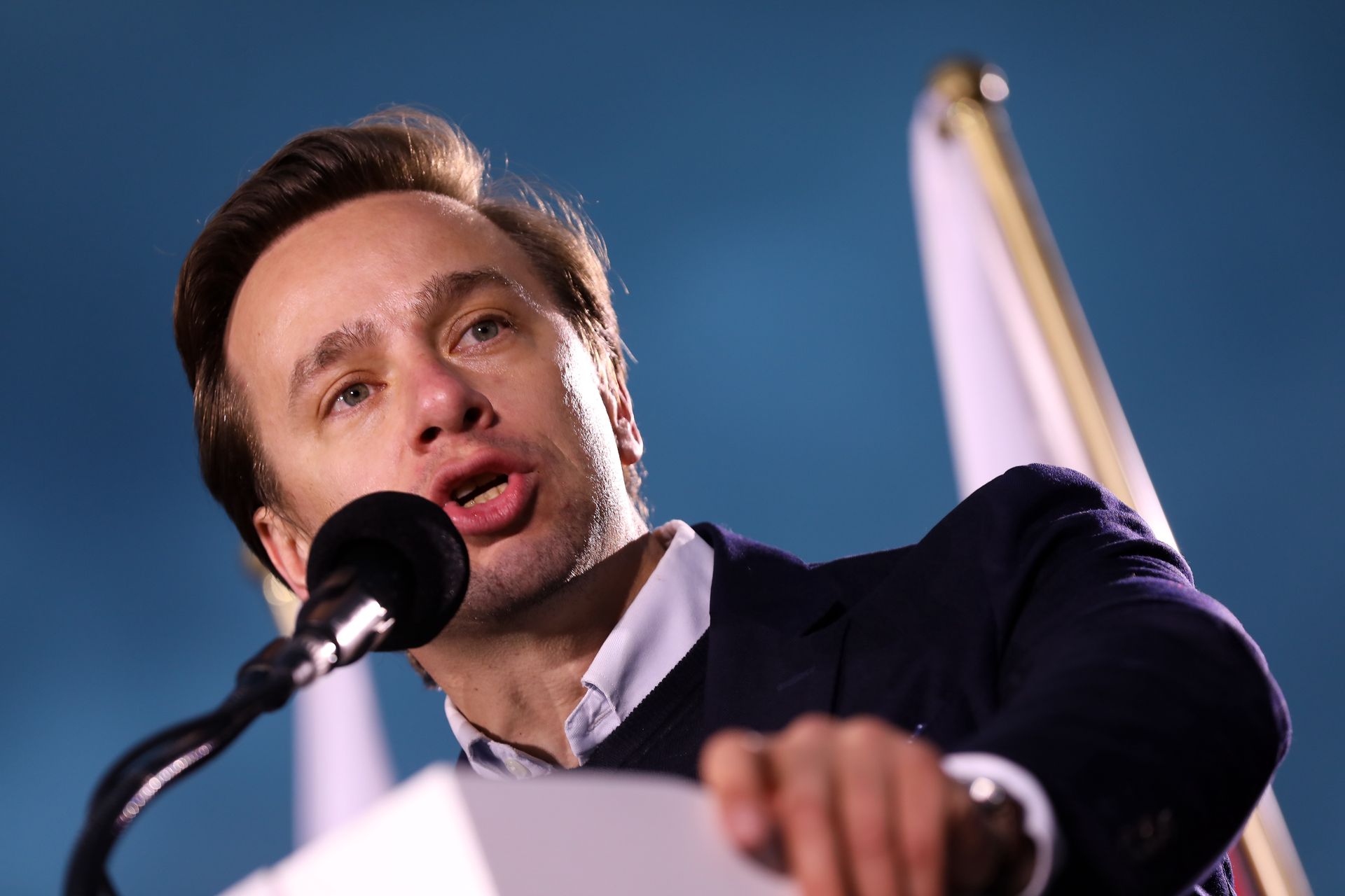 "Wolałem, żeby przegrał". Bosak komentuje wyniki exit poll